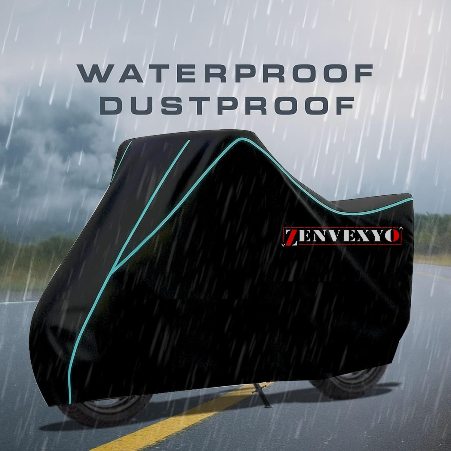 Image of ZENVEXYO Waterproof Two Wheeler Cover for Bajaj