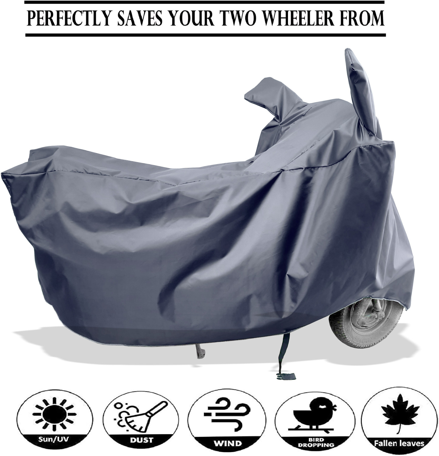 Image of Amexride Two Wheeler Cover for Suzuki