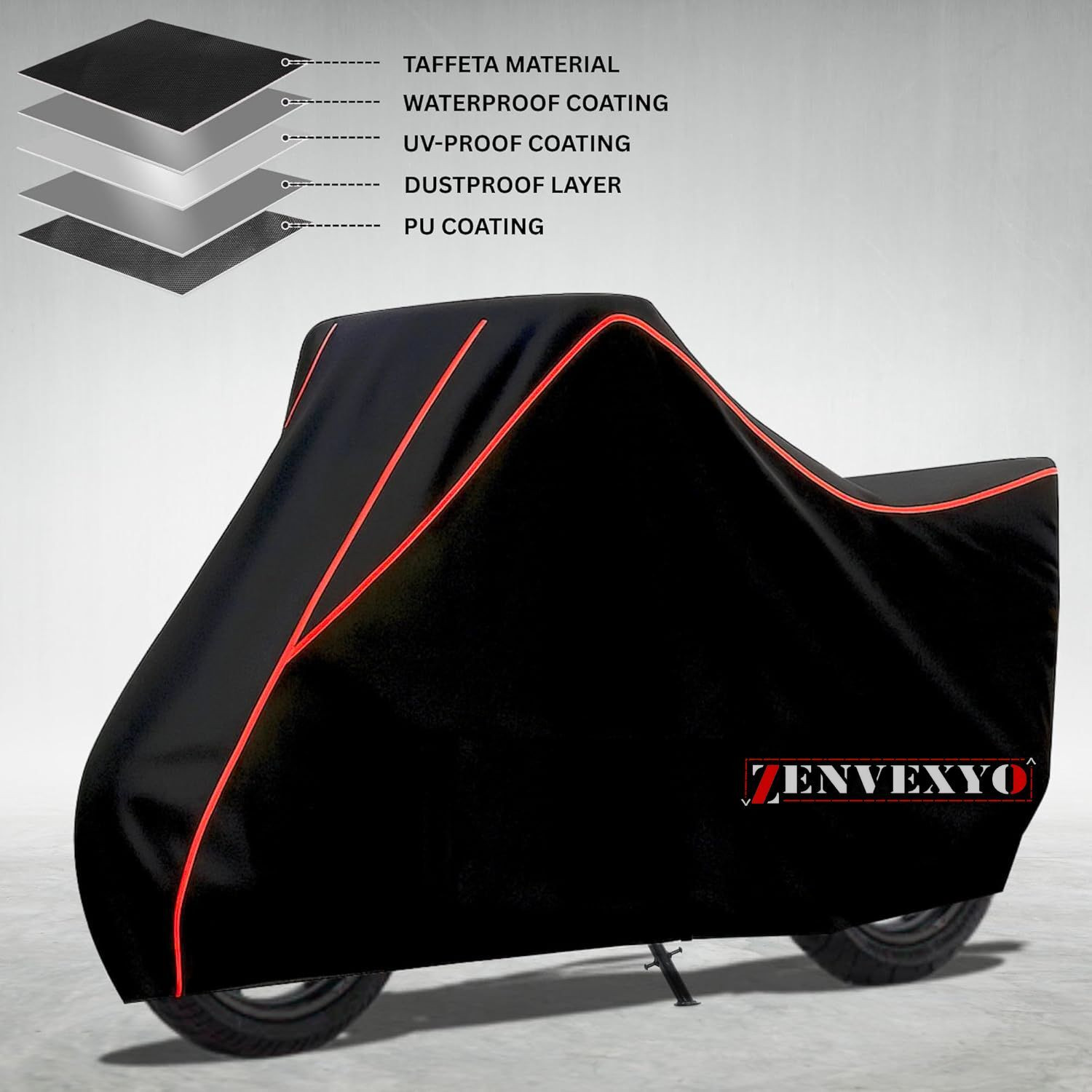 Image of ZENVEXYO Waterproof Two Wheeler Cover for Bajaj
