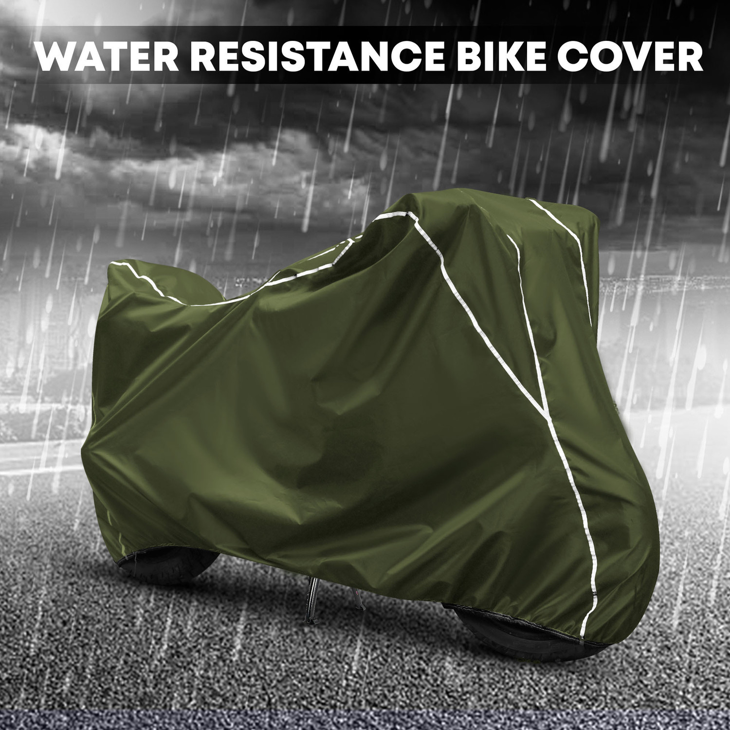 Image of AUTOCAD Waterproof Two Wheeler Cover for Bajaj