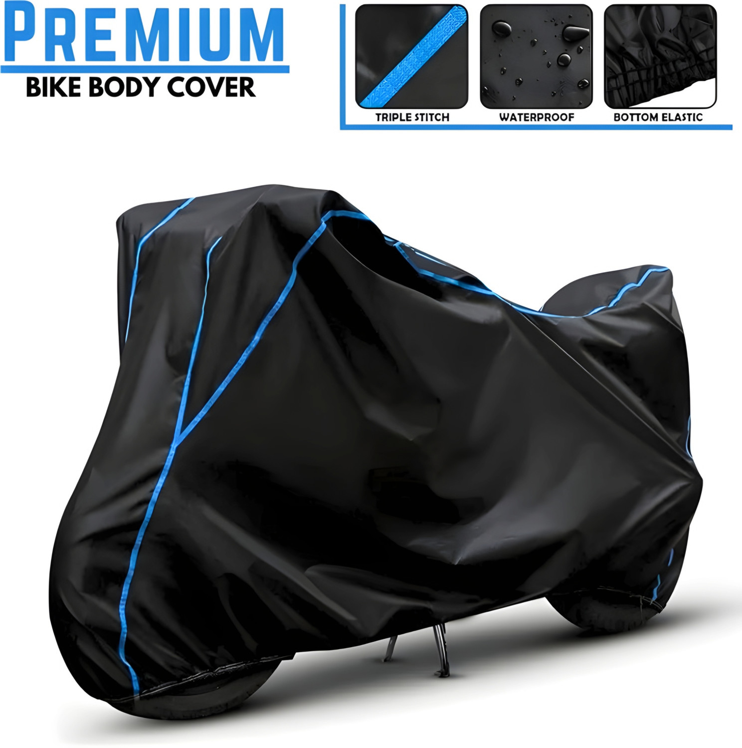 Image of WXR Waterproof Two Wheeler Cover for Bajaj