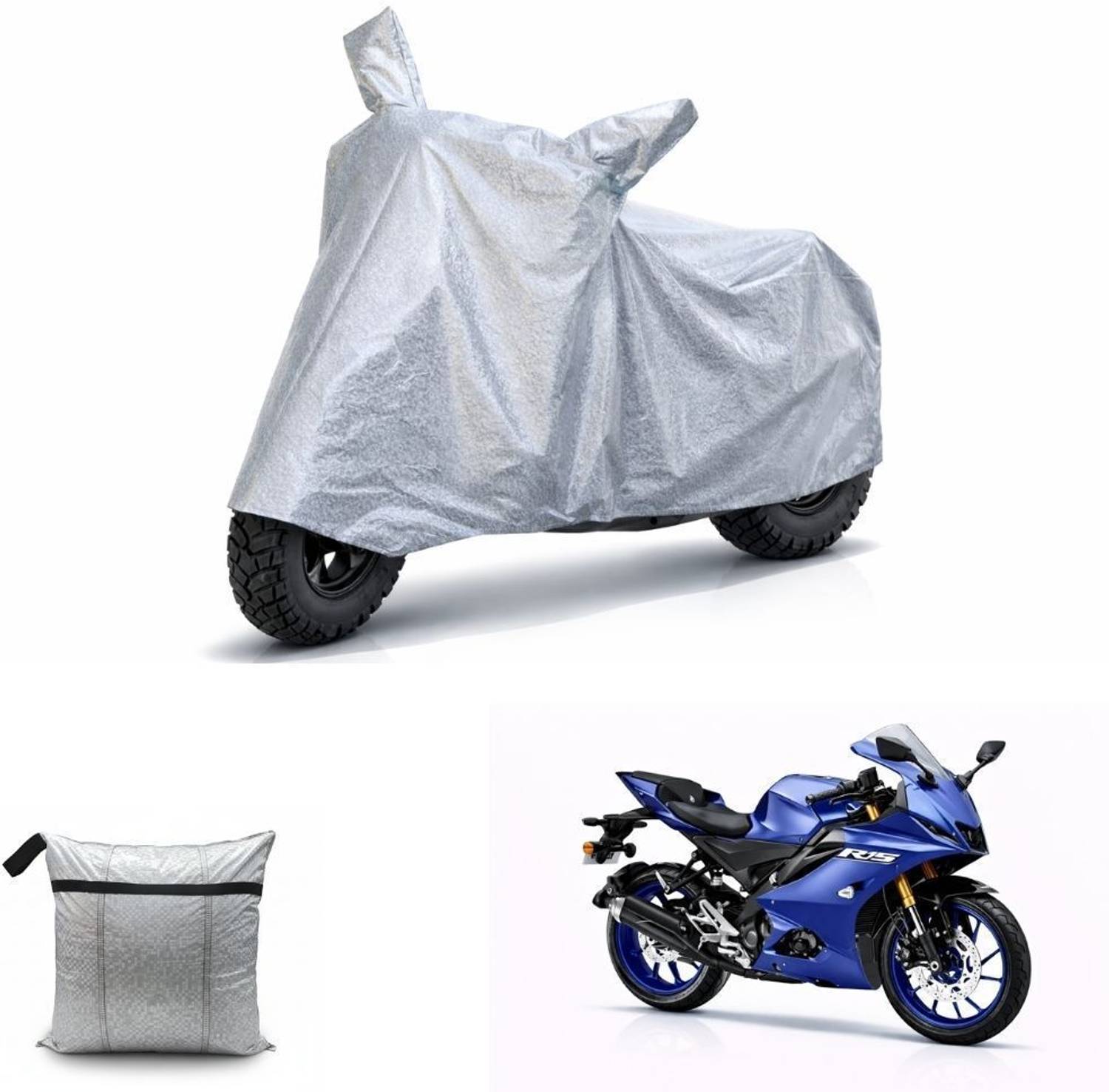 ADDIROXX Waterproof Two Wheeler Cover for Yamaha Price in India - Buy ADDIROXX Waterproof Two Wheeler Cover for Yamaha online at Flipkart.com