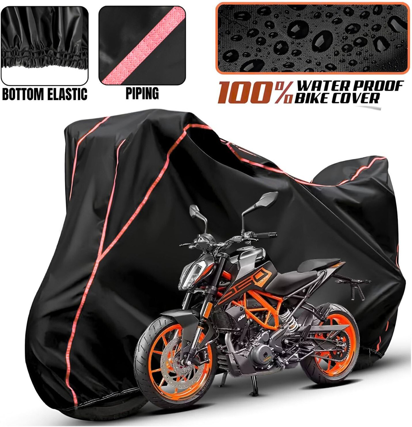 Image of KroniX Waterproof Two Wheeler Cover for KTM