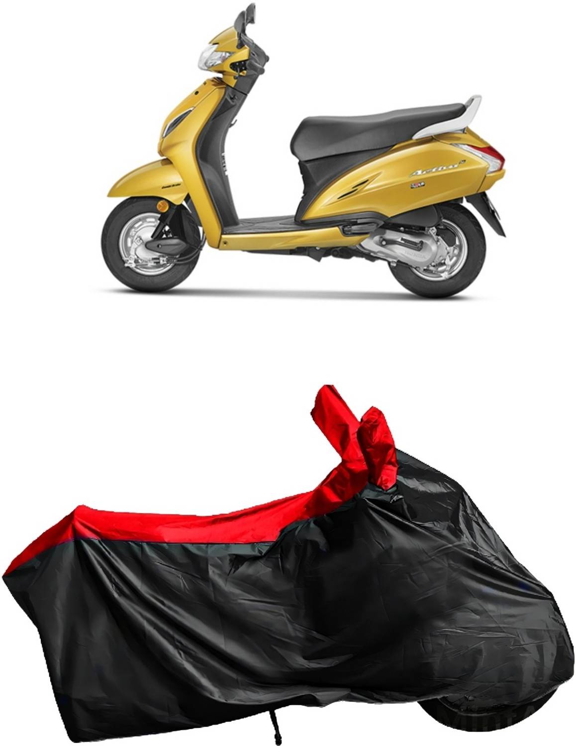 Autofly Waterproof Two Wheeler Cover for Honda