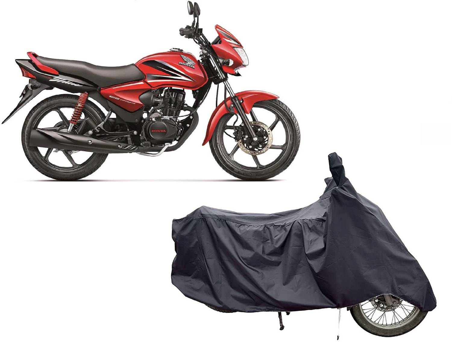 Anlopeproducts Waterproof Two Wheeler Cover for Honda