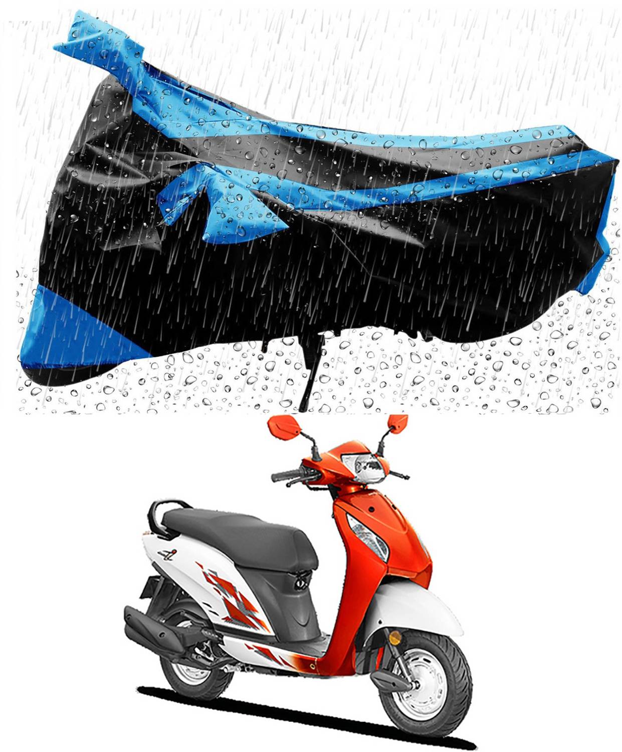 Furious3D Two Wheeler Cover for Honda