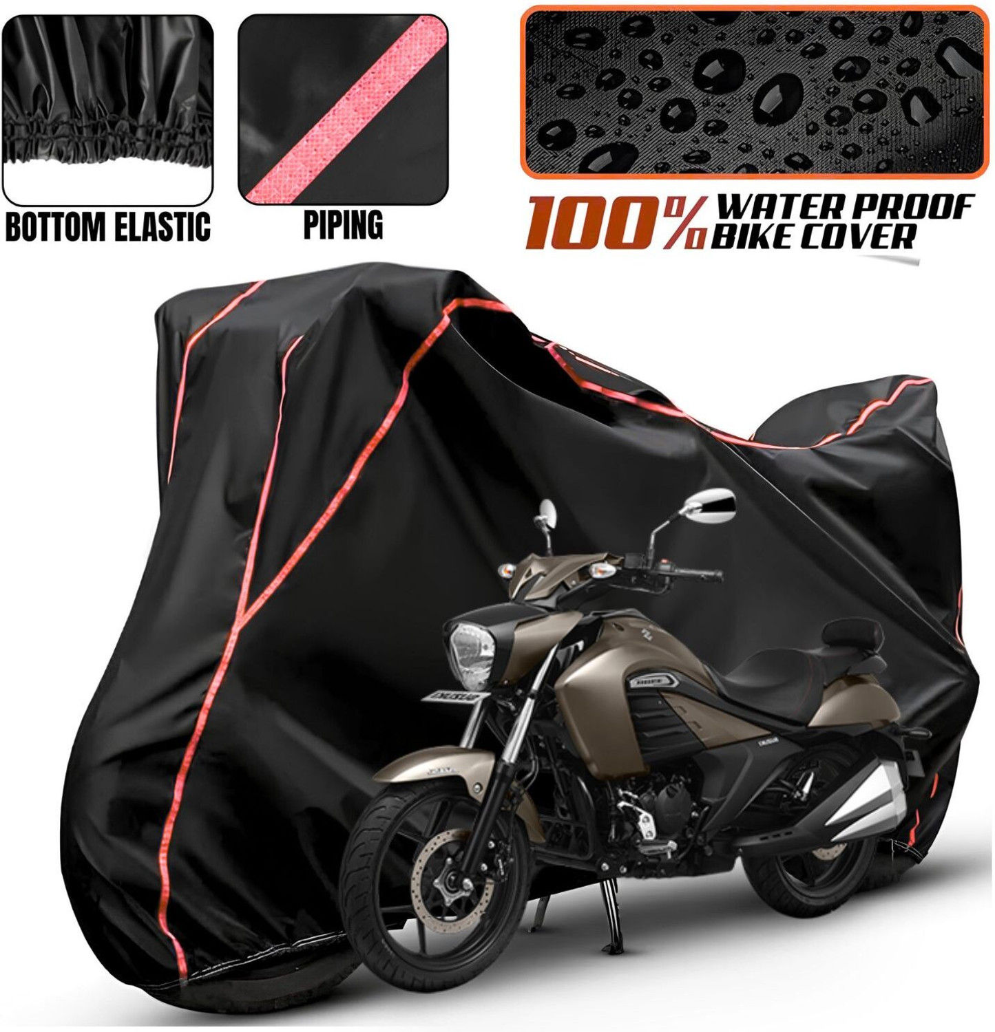 Image of KroniX Waterproof Two Wheeler Cover for Suzuki