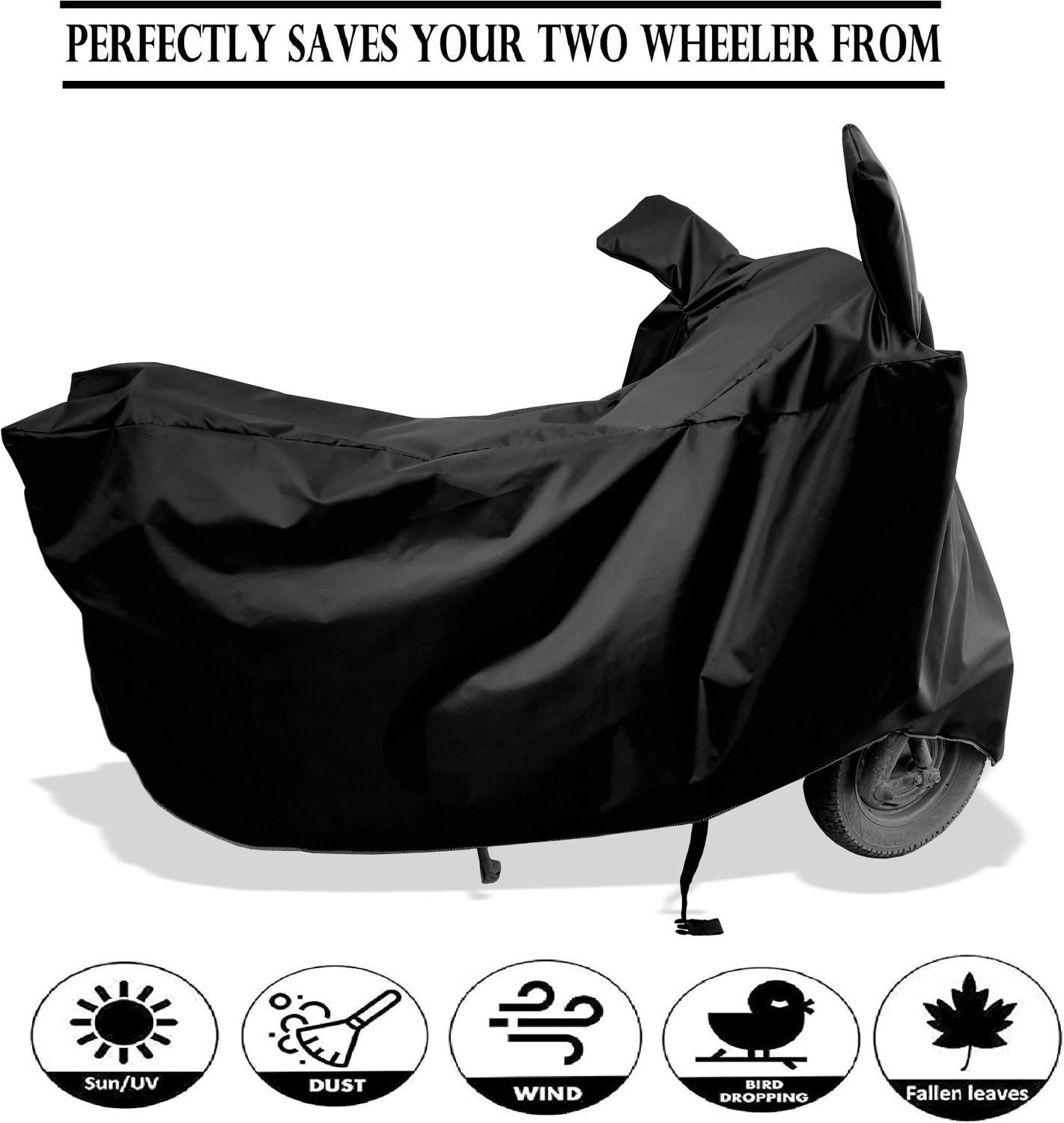 Image of Amexride Two Wheeler Cover for TVS