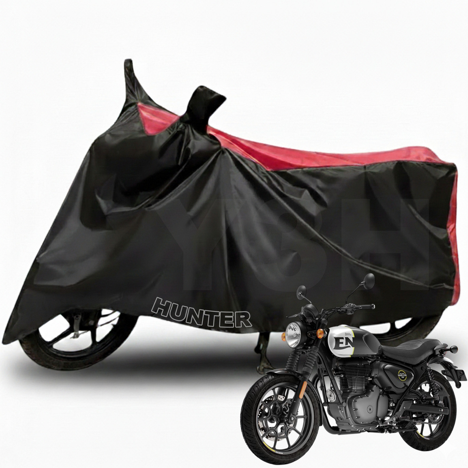 Image of Y3H Two Wheeler Cover for Royal Enfield