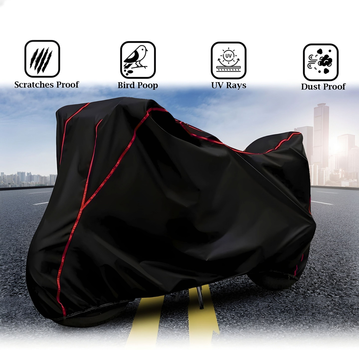 Image of WXR Waterproof Two Wheeler Cover for Honda