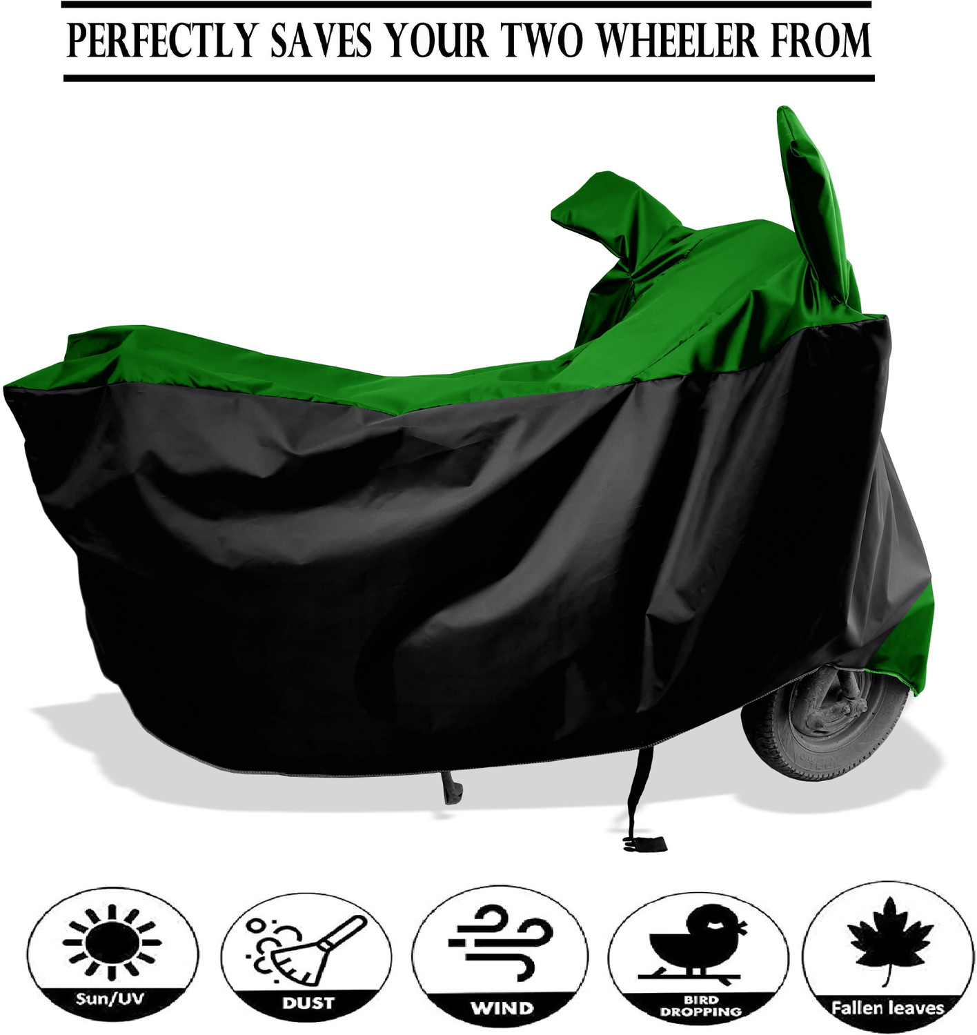 Image of Amexride Two Wheeler Cover for TVS