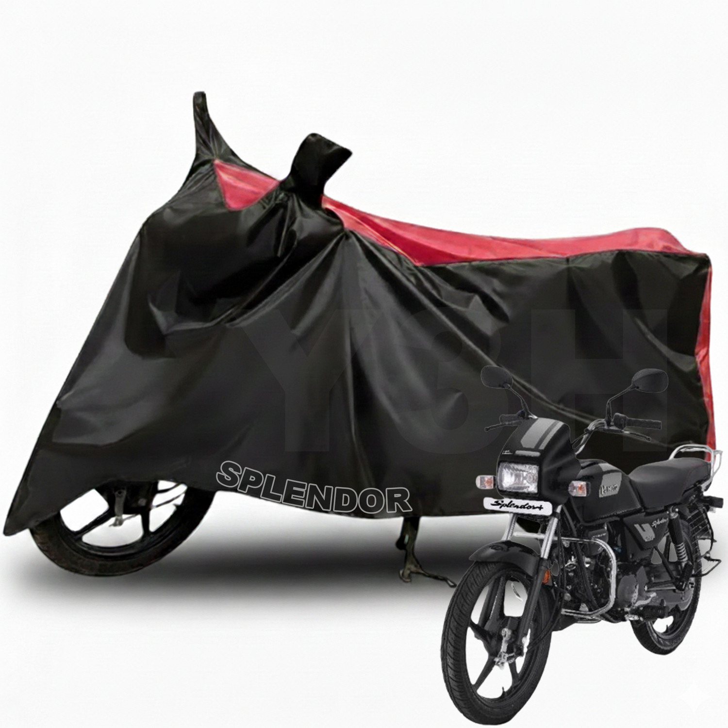 Image of Y3H Two Wheeler Cover for Hero
