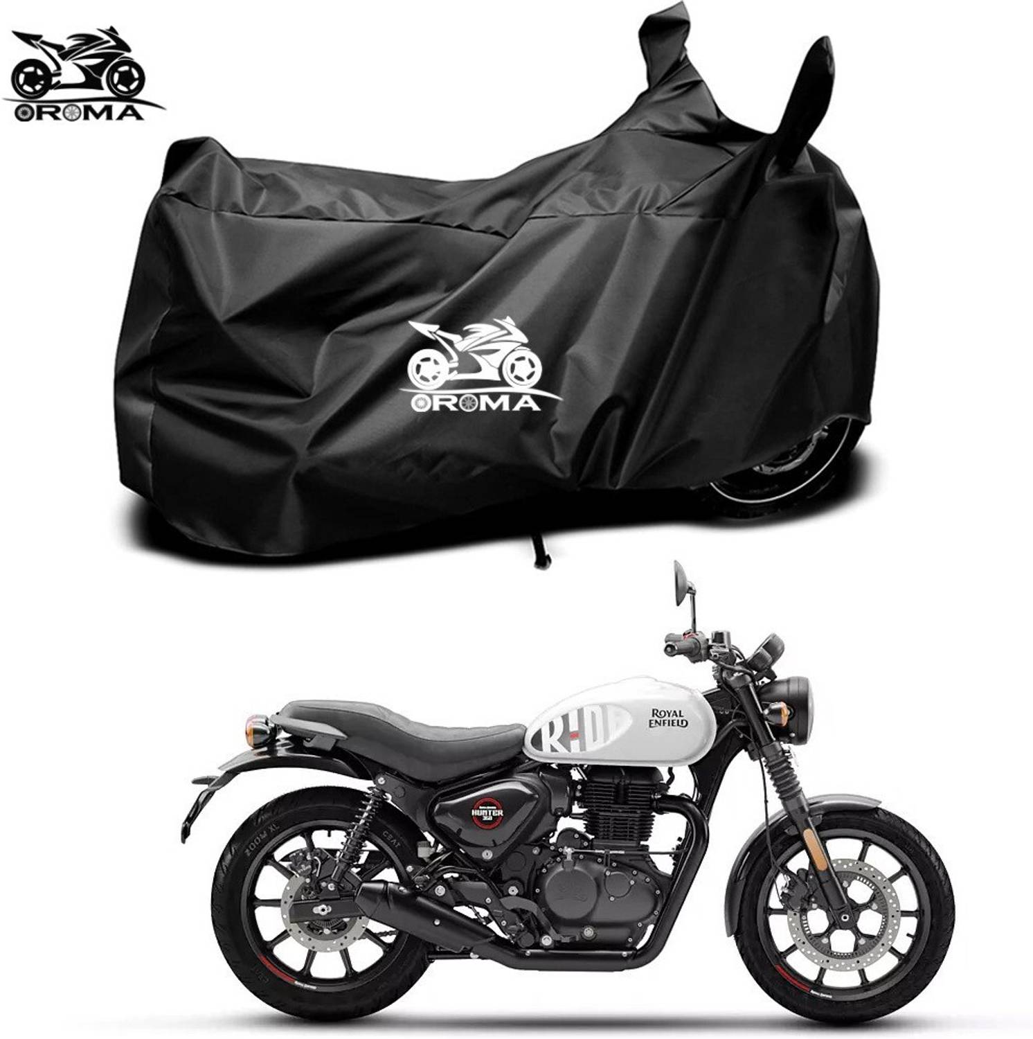 AJSTAR Waterproof Two Wheeler Cover for Royal Enfield