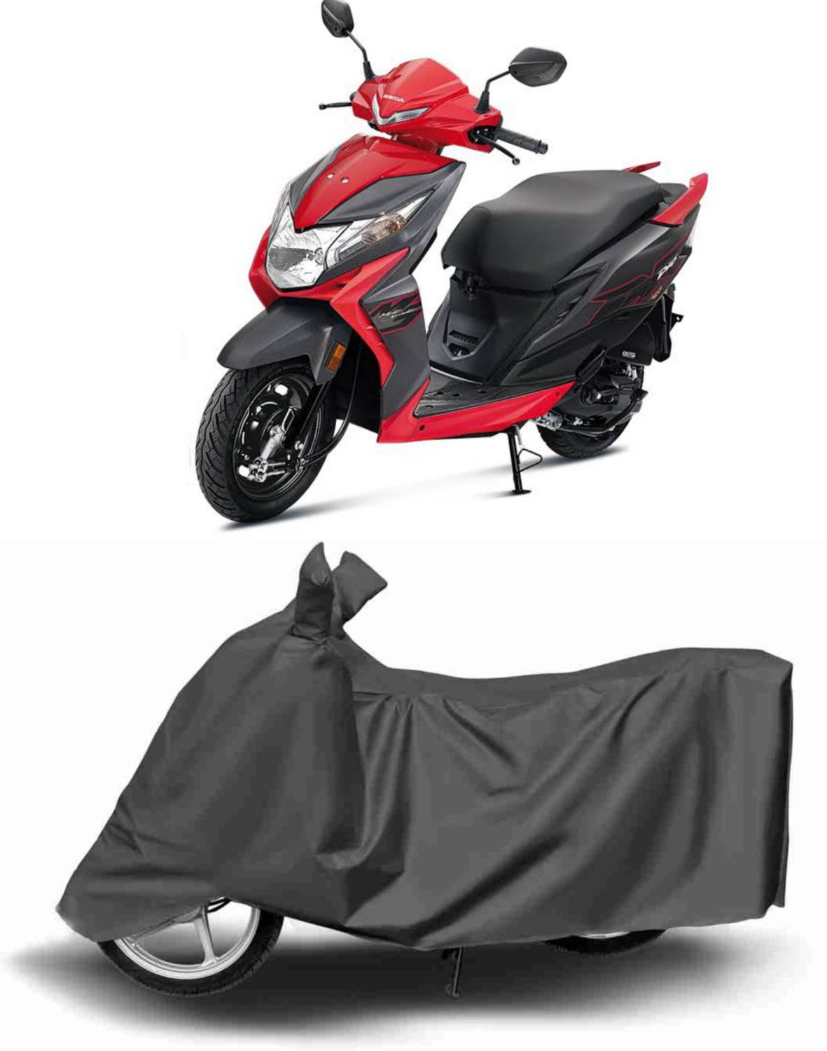 BigFly Waterproof Two Wheeler Cover for Honda
