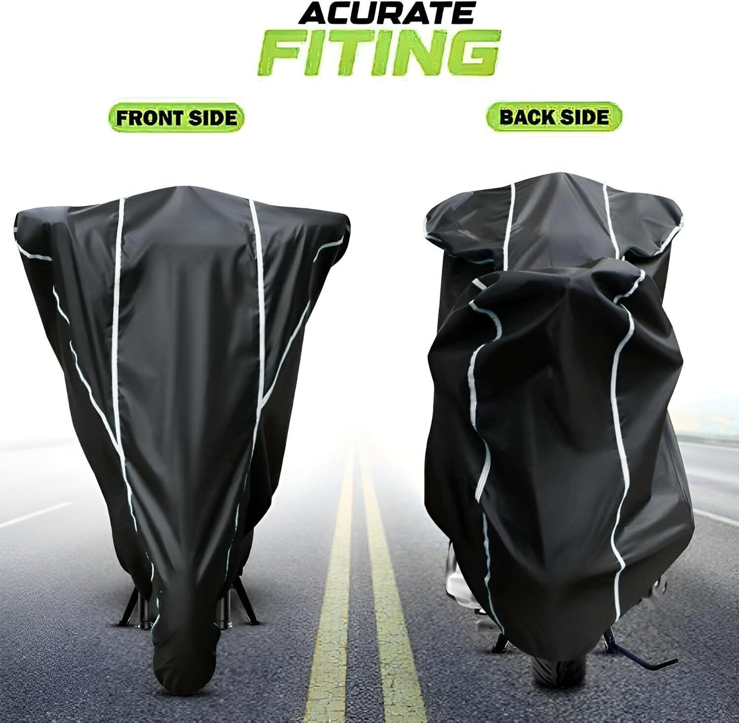 Image of Starvin Waterproof Two Wheeler Cover for Hero