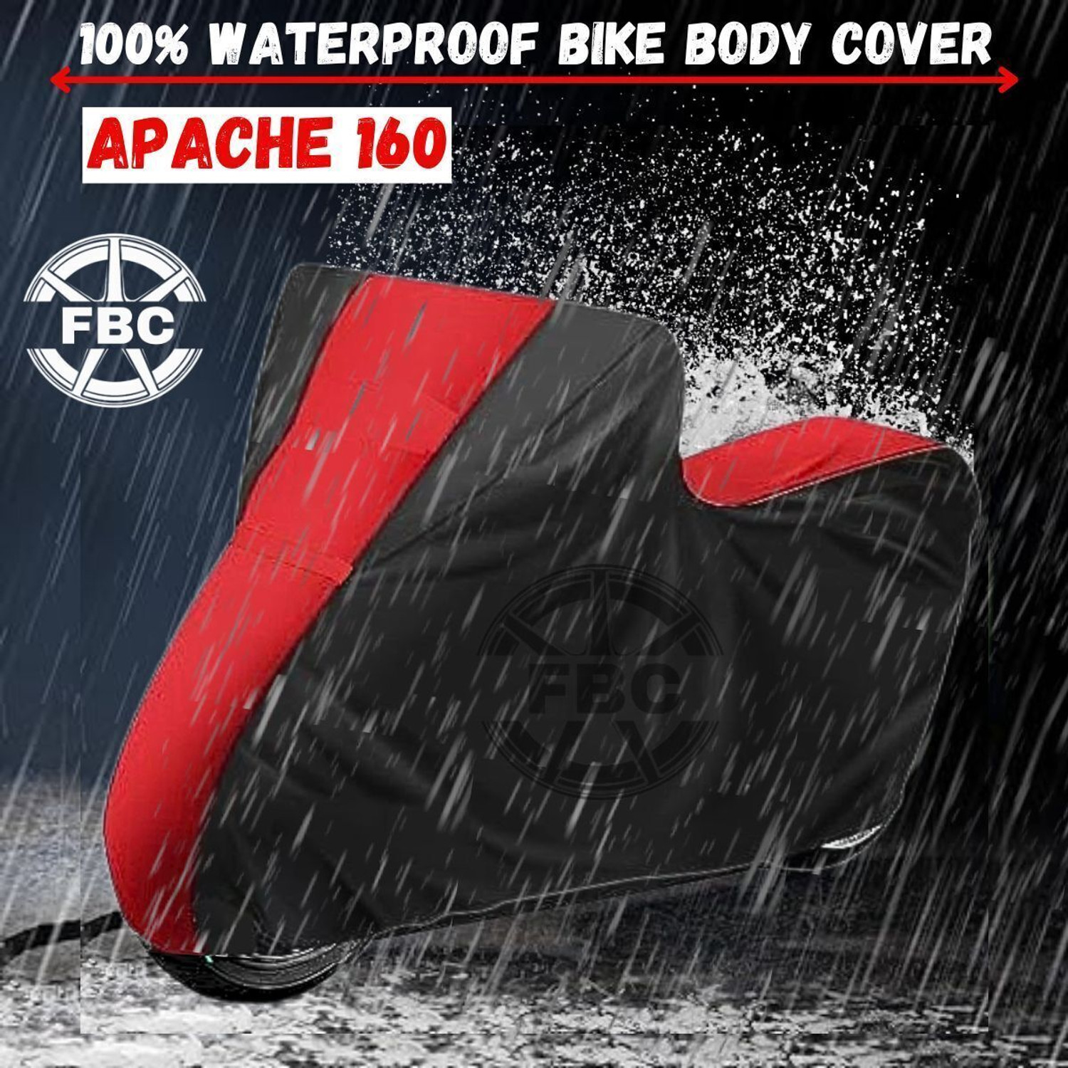 Image of AUTOCAD Waterproof Two Wheeler Cover for TVS