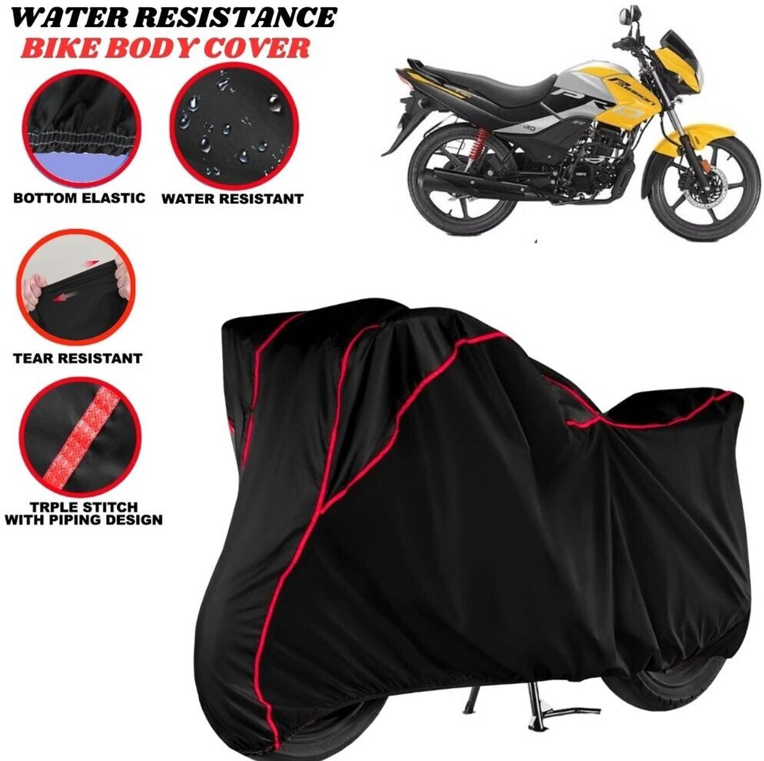 SRP PRODUCT Waterproof Two Wheeler Cover for Hero