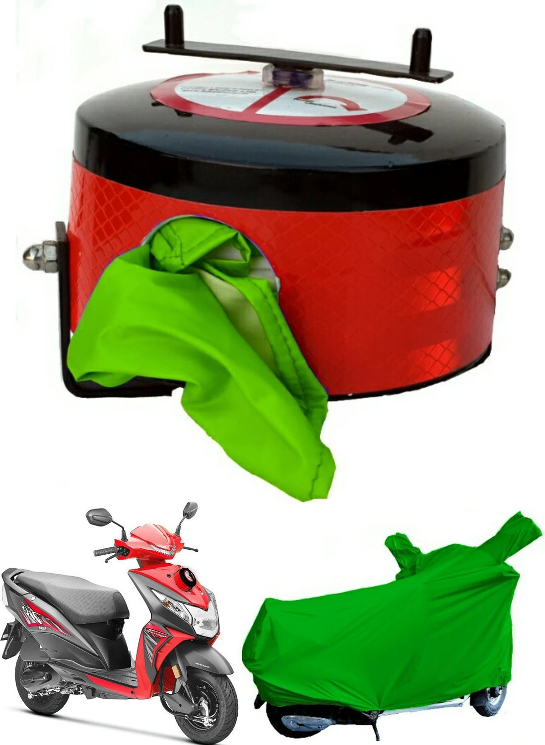 Image of BIKE BLAZER Two Wheeler Cover for Honda