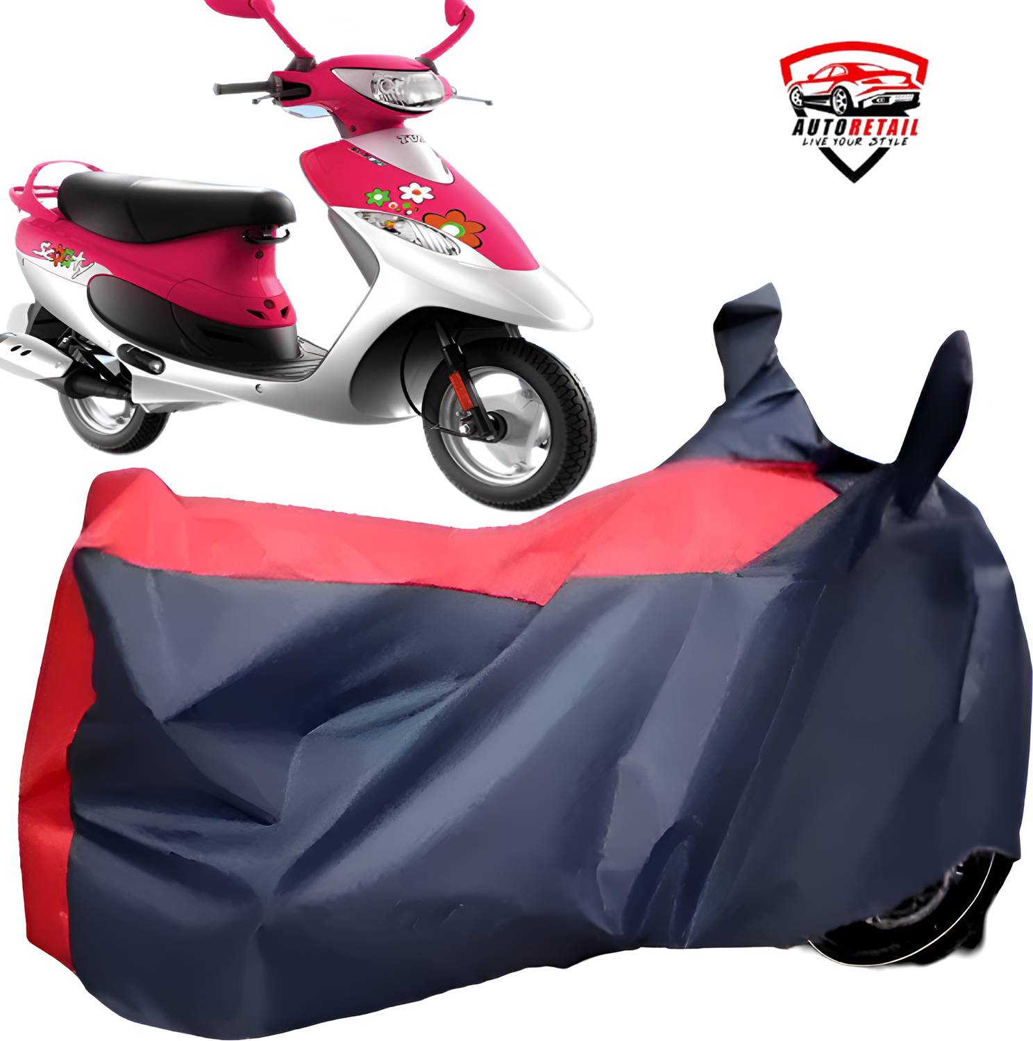 AutoRetail Two Wheeler Cover for TVS