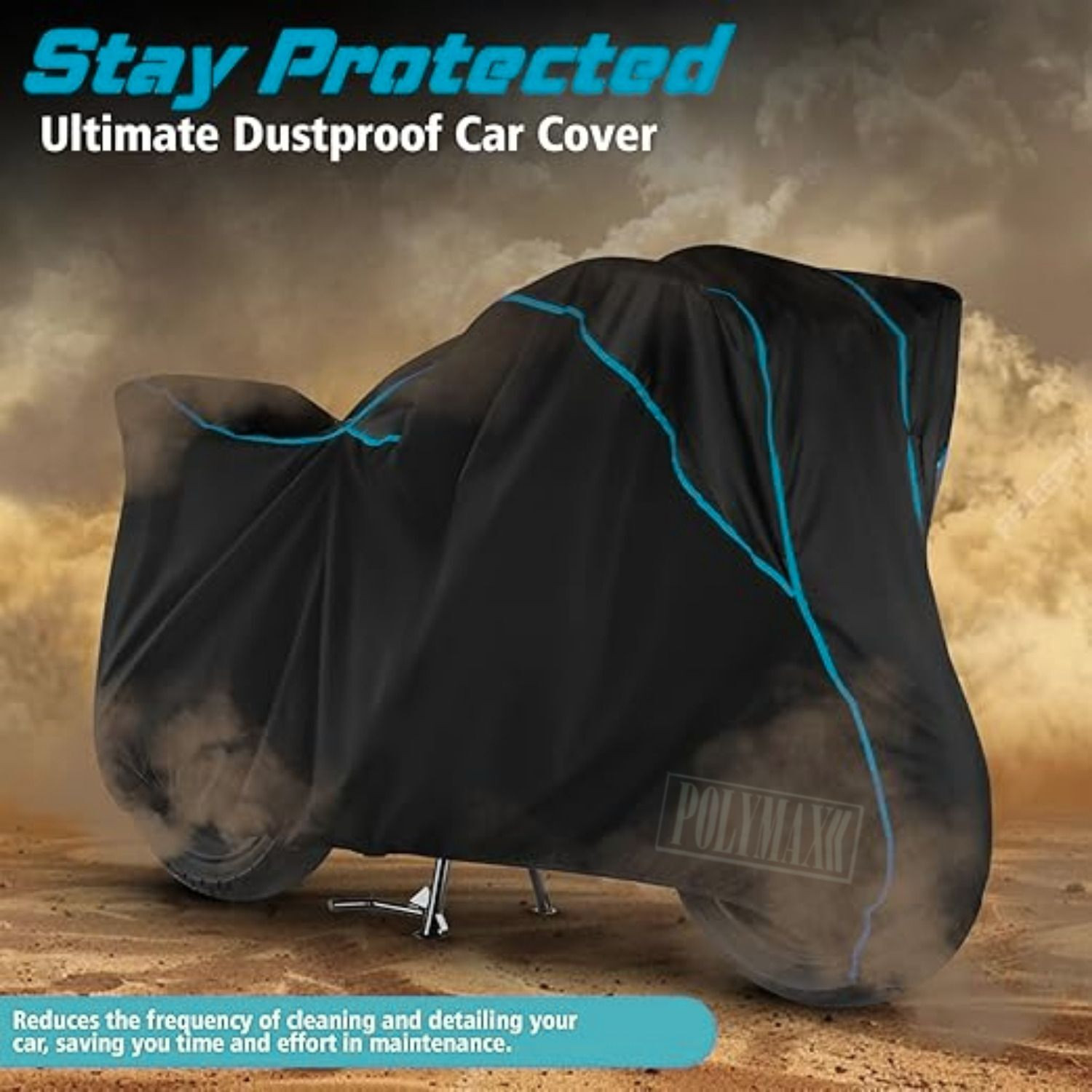 Image of OliverX Waterproof Two Wheeler Cover for TVS