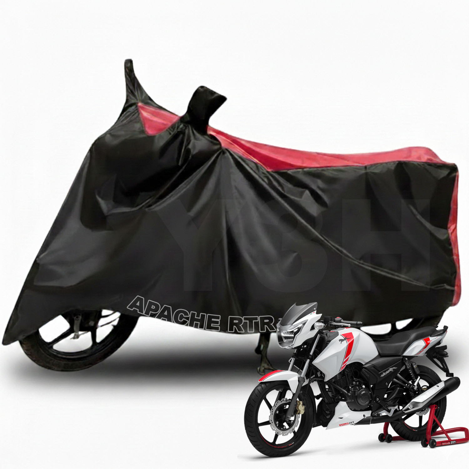 Image of Y3H Two Wheeler Cover for TVS