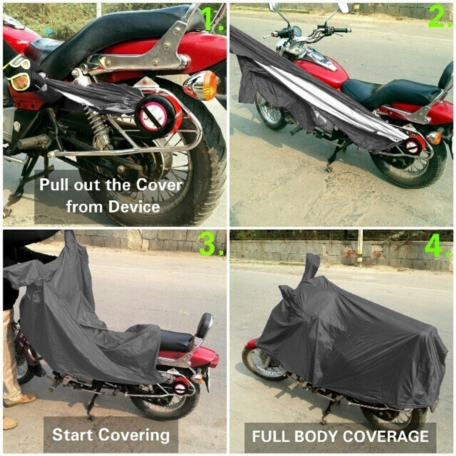 Image of BIKE BLAZER Waterproof Two Wheeler Cover for Royal Enfield