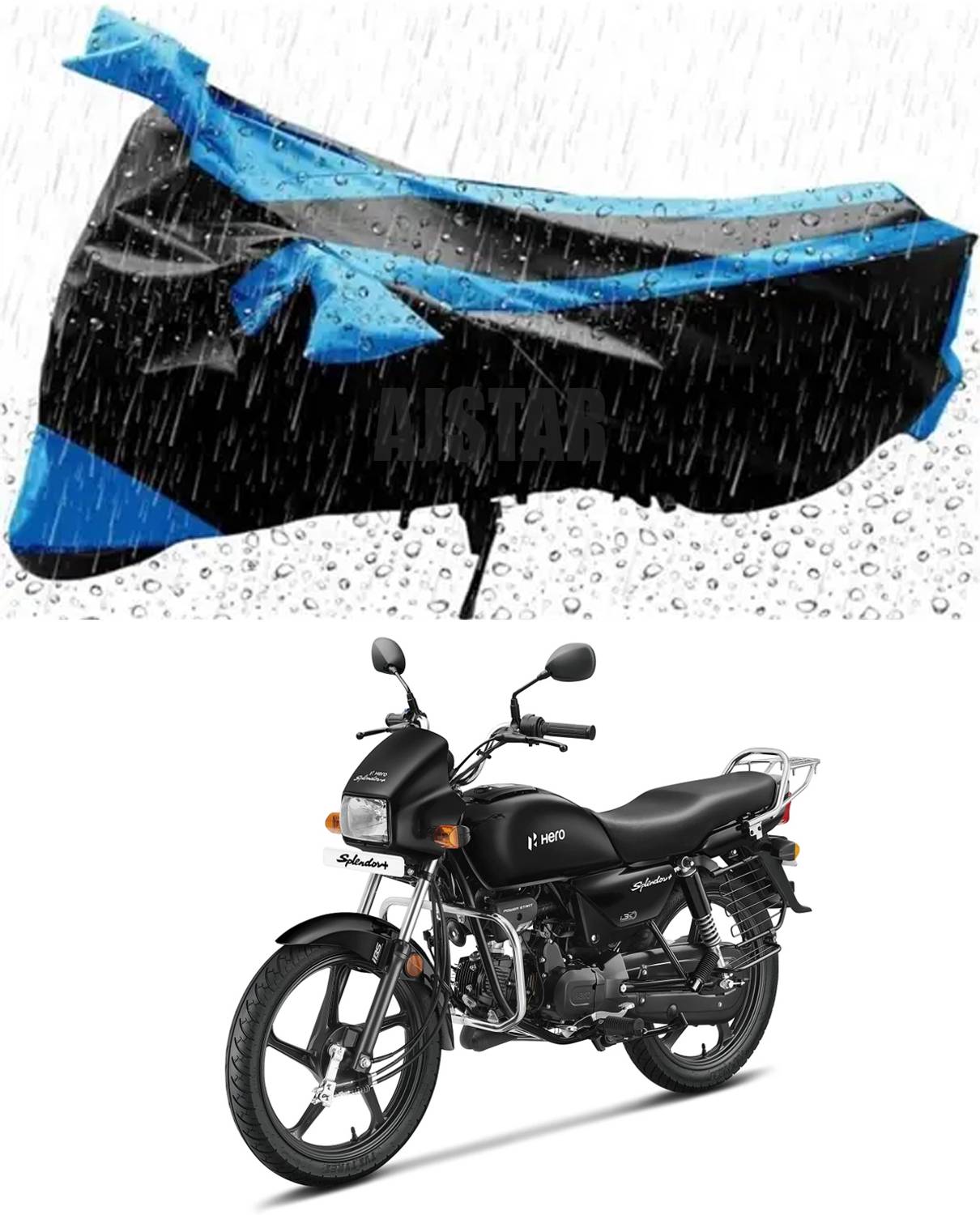 AJSTAR Two Wheeler Cover for Hero