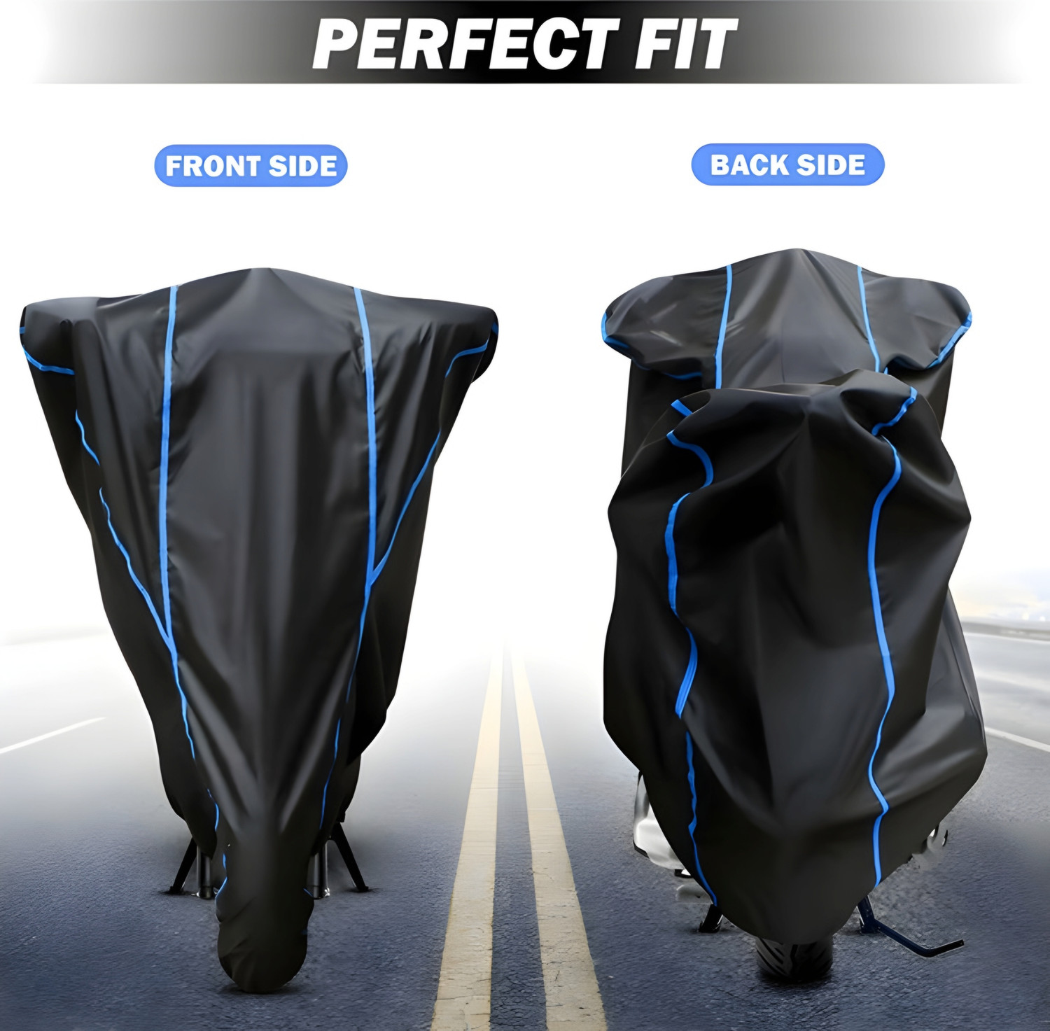 Image of WXR Waterproof Two Wheeler Cover for Bajaj