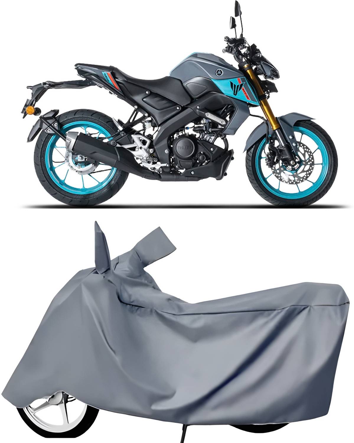 BbcMart Waterproof Two Wheeler Cover for Yamaha