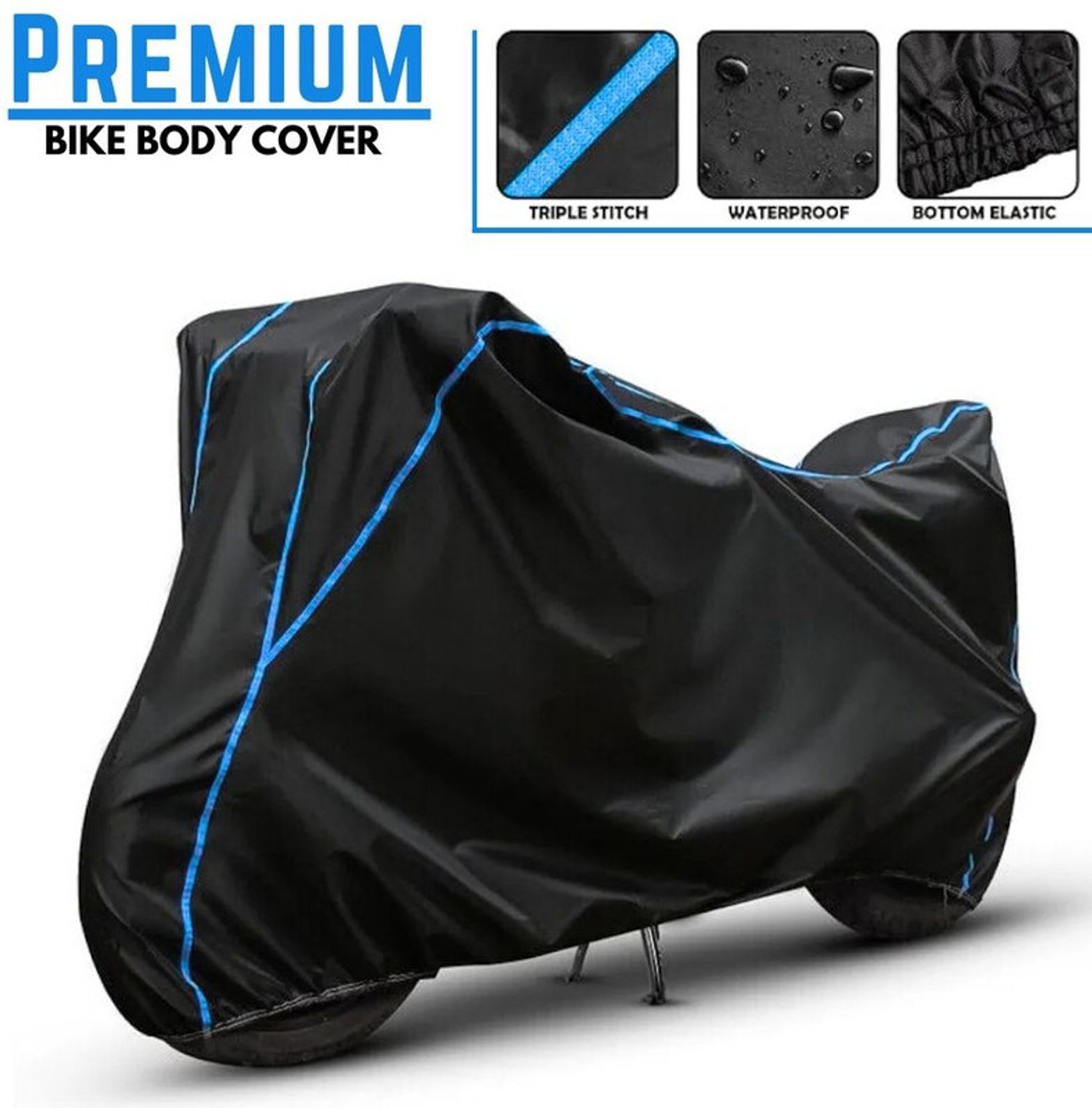 Image of kerwa Two Wheeler Cover for Yamaha