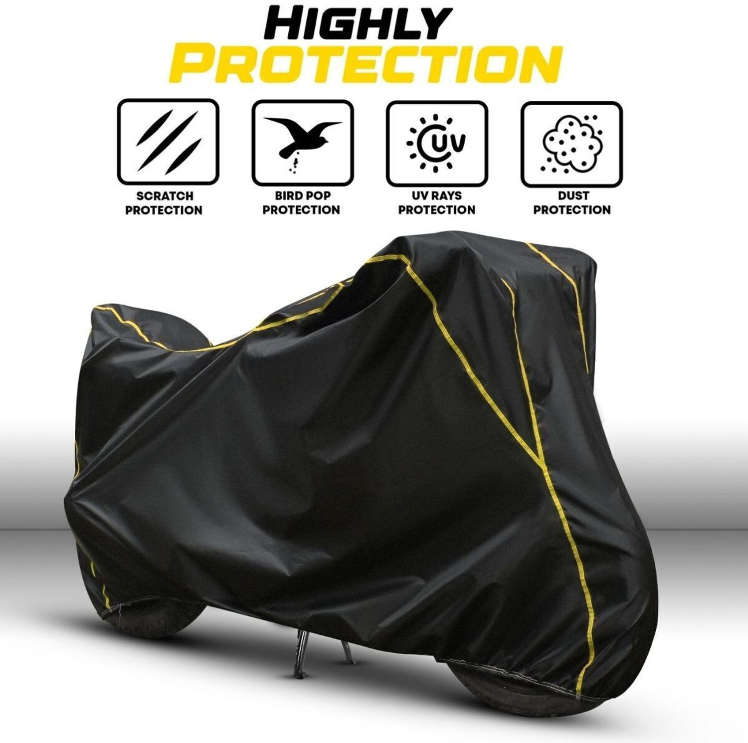 Image of Starvin Waterproof Two Wheeler Cover for Hero
