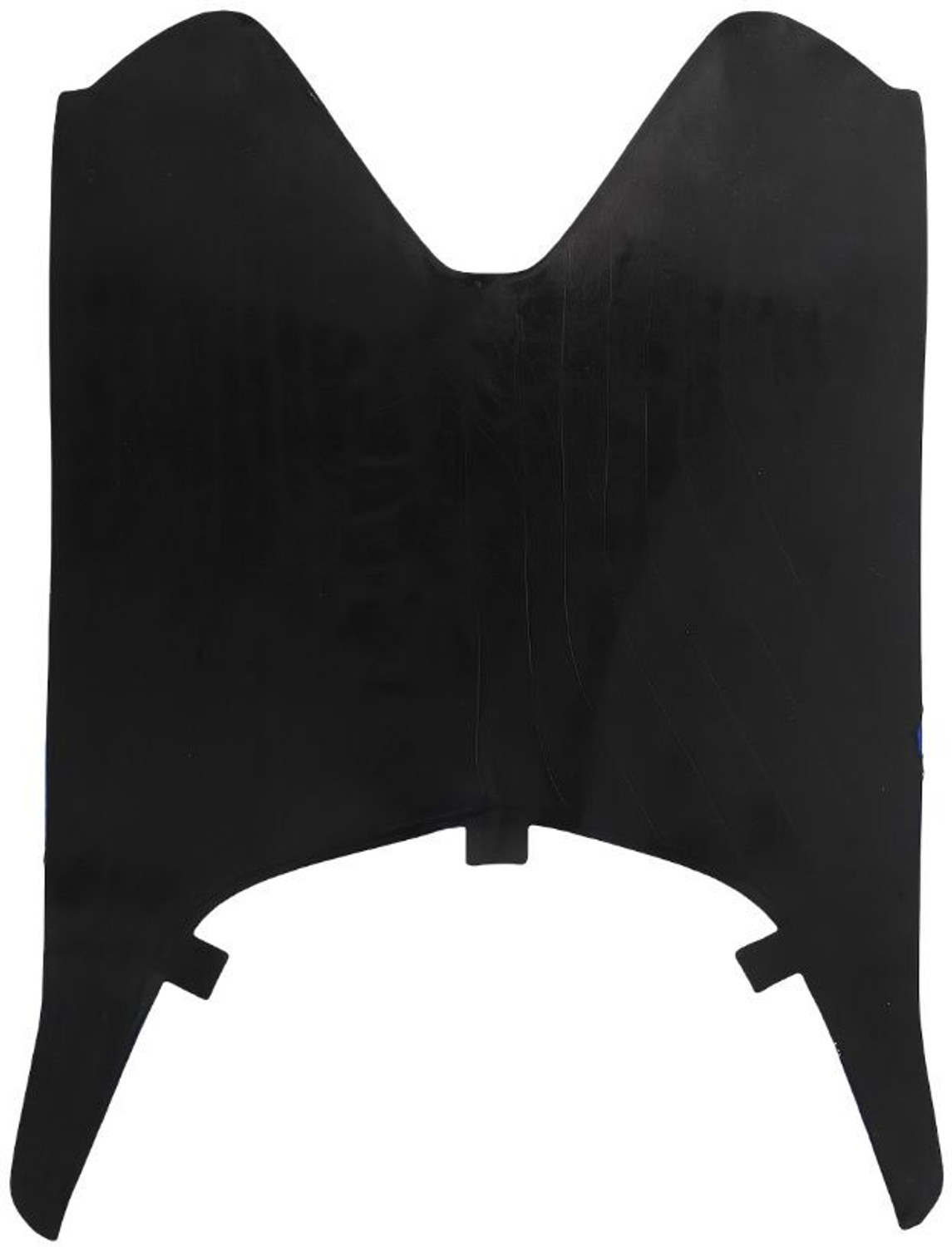 Image of EAZ Premium Anti-Slip Foot Mat for Honda Activa - Black with Blue Border & Red Line Honda Activa, Activa 3G, Activa 4G, Activa 5G Two Wheeler Mat