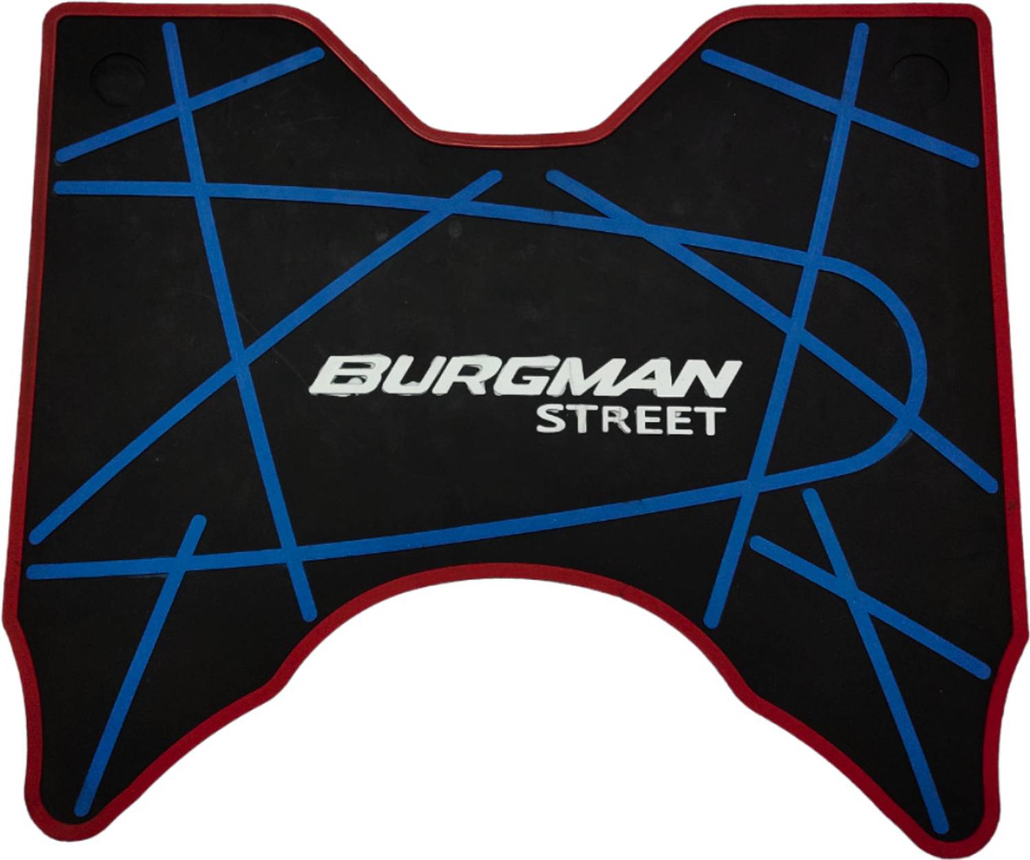 aqrin High quality footmat washable & multi colour for Suzuki Burgman Street 125 Two Wheeler Mat