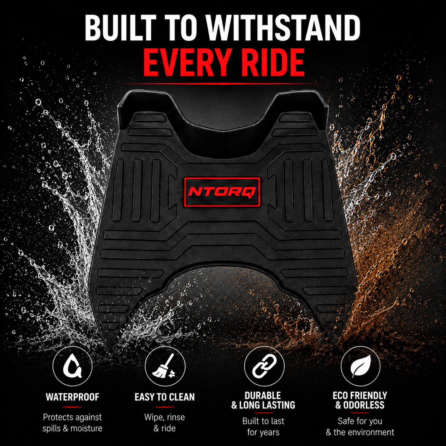Image of Metro Industries METRO Ntorq-125 LLM TVS Ntorq 125 Two Wheeler Mat