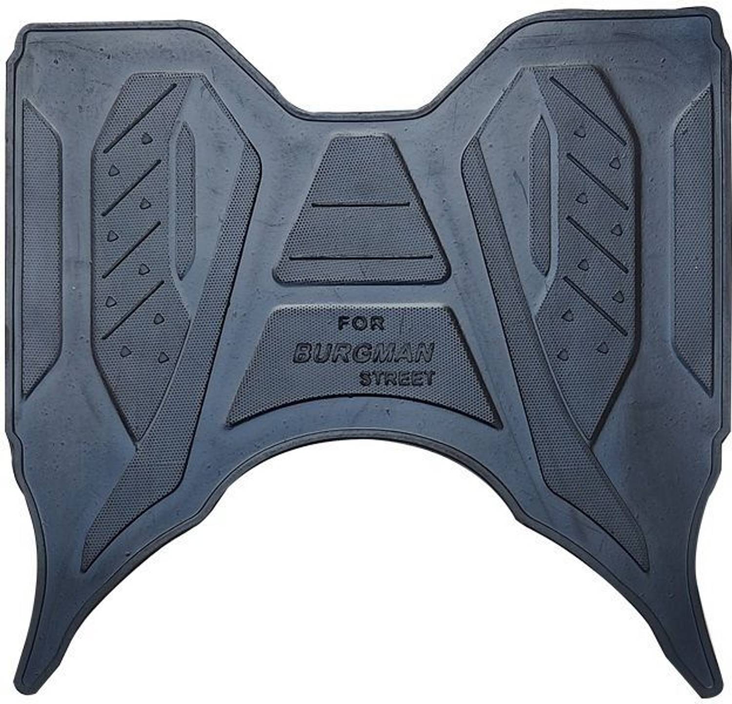 Autoxygen Burgman Black Scooter Foot Mat For Suzuki Burgman Street Two Wheeler Mat