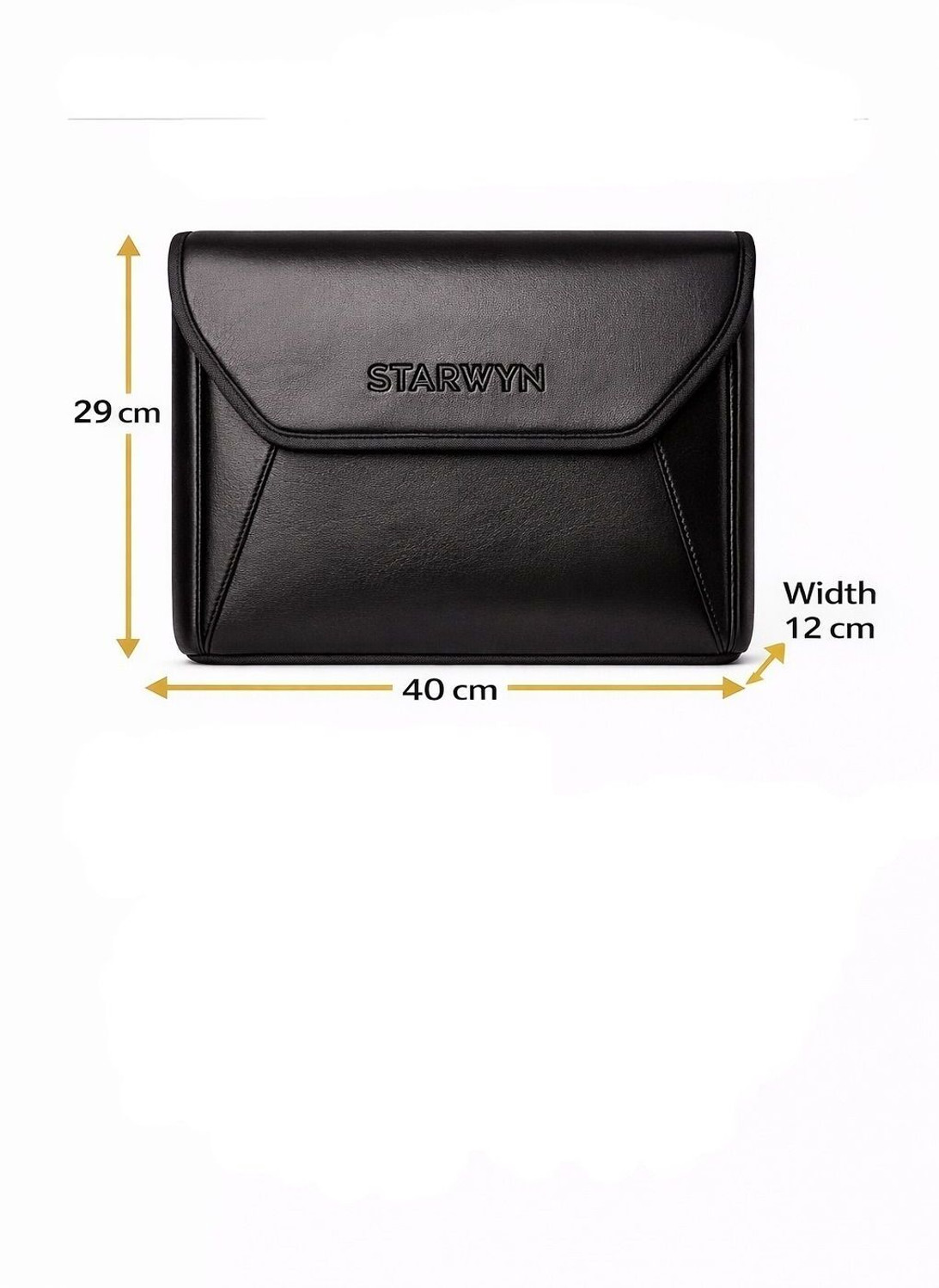 Image of EAZ STARWYN MAGNA Universal Bike Side Bag with Fitting Patti Saddle Bag Black Leatherette Motorbike Saddlebag