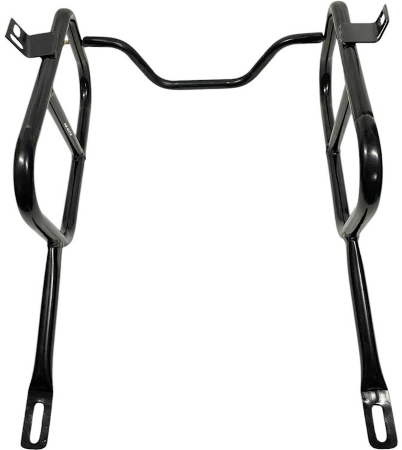 Image of Dhe Best Bike Top1 Side Saddle Stay With Black For Dominar [2018] Double-side Black Iron Motorbike Saddlebag