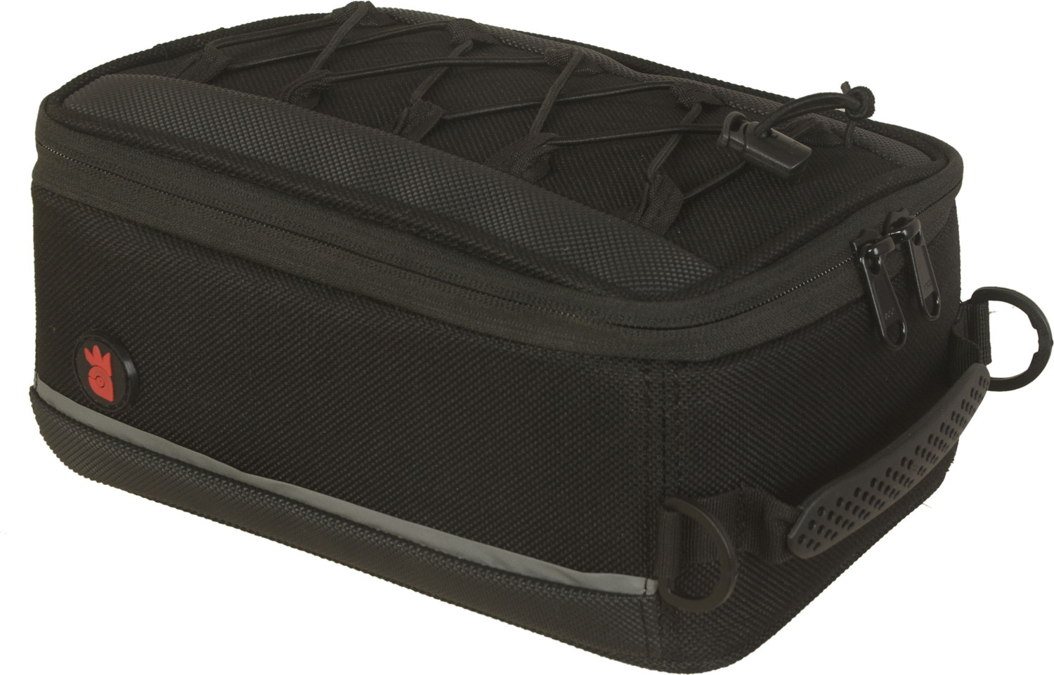Image of RiderZone Pangi Motorcycle Tankbag for all bikes with Metal Tank Luggage Box Black Nylon Motorbike Saddlebag