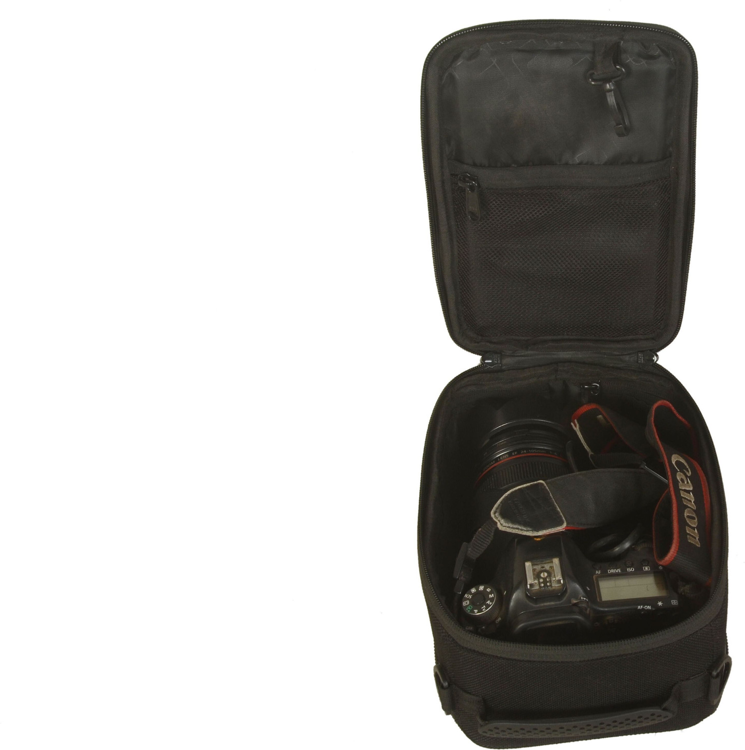 Image of RiderZone Pangi Motorcycle Tankbag for all bikes with Metal Tank Luggage Box Black Nylon Motorbike Saddlebag