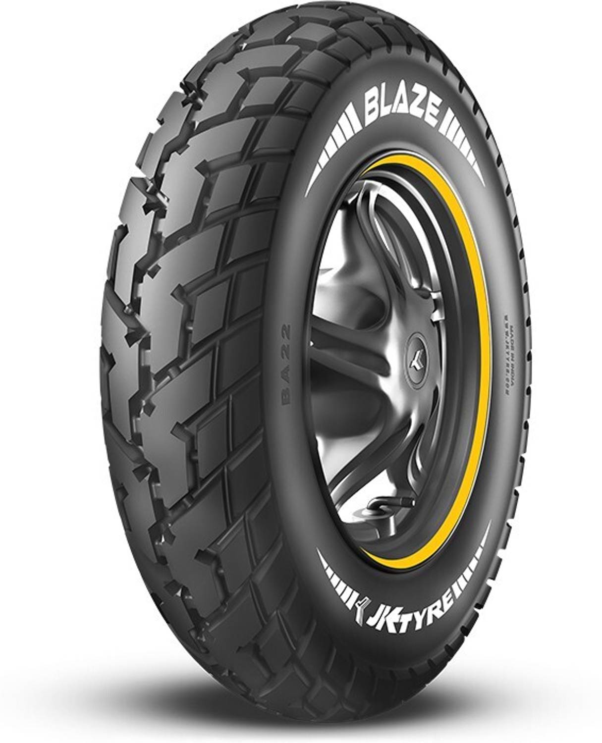 JK TYRE BA21 90/100-10 Front & Rear Tyre - Image 1
