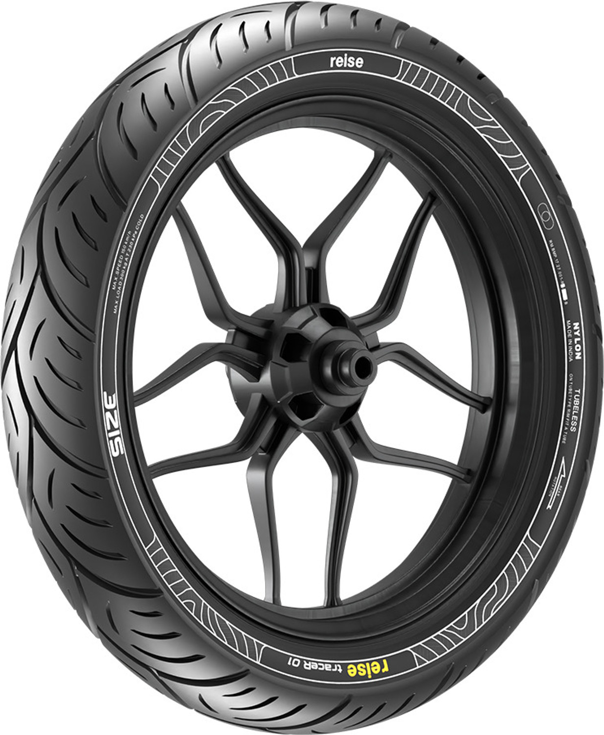 Image of Reise Moto 140 /70-R17 TRACE EUROPEAN PERFORMANCE 140 /70-R17 TRACE EXCLUSIVE TYRE Rear Two Wheeler Tyre