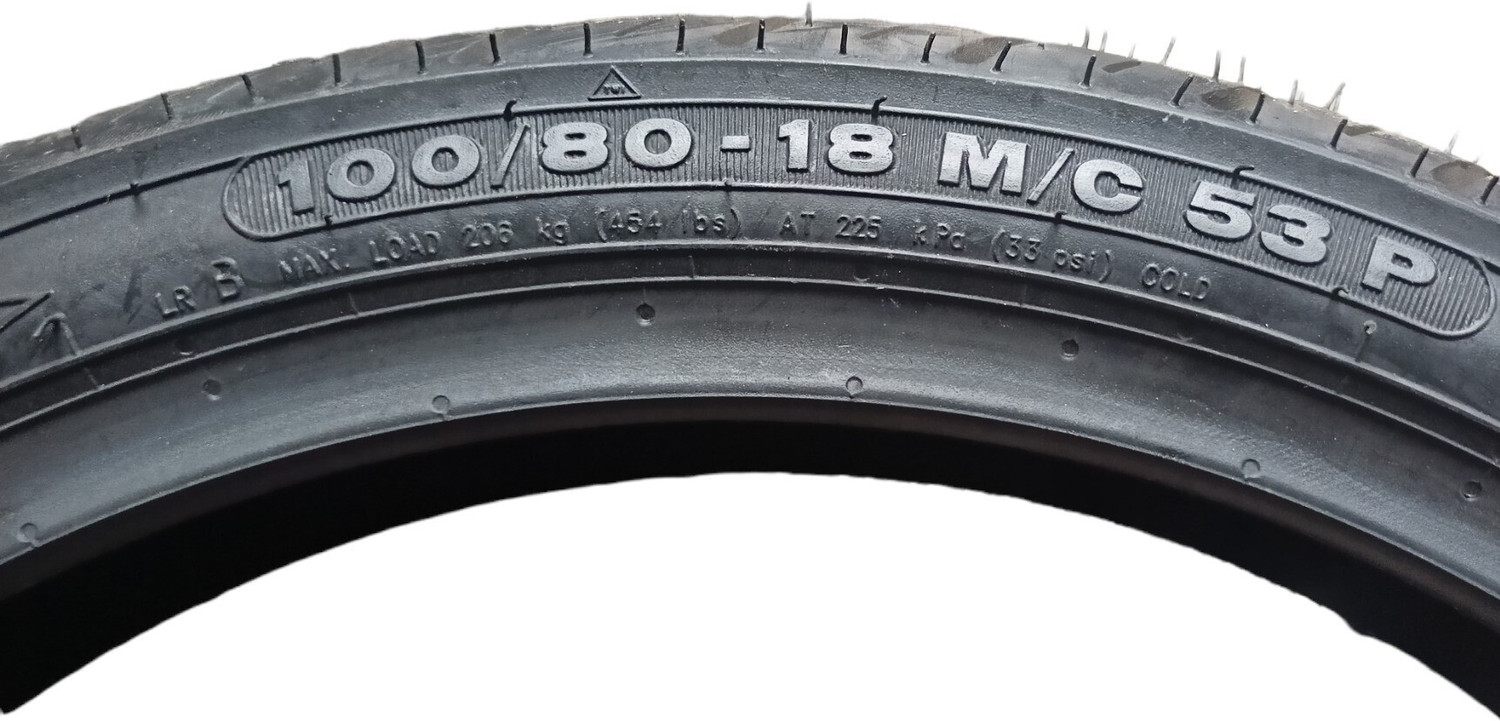 Image of CEAT 100 /80-18 100 /80-18 Rear Two Wheeler Tyre
