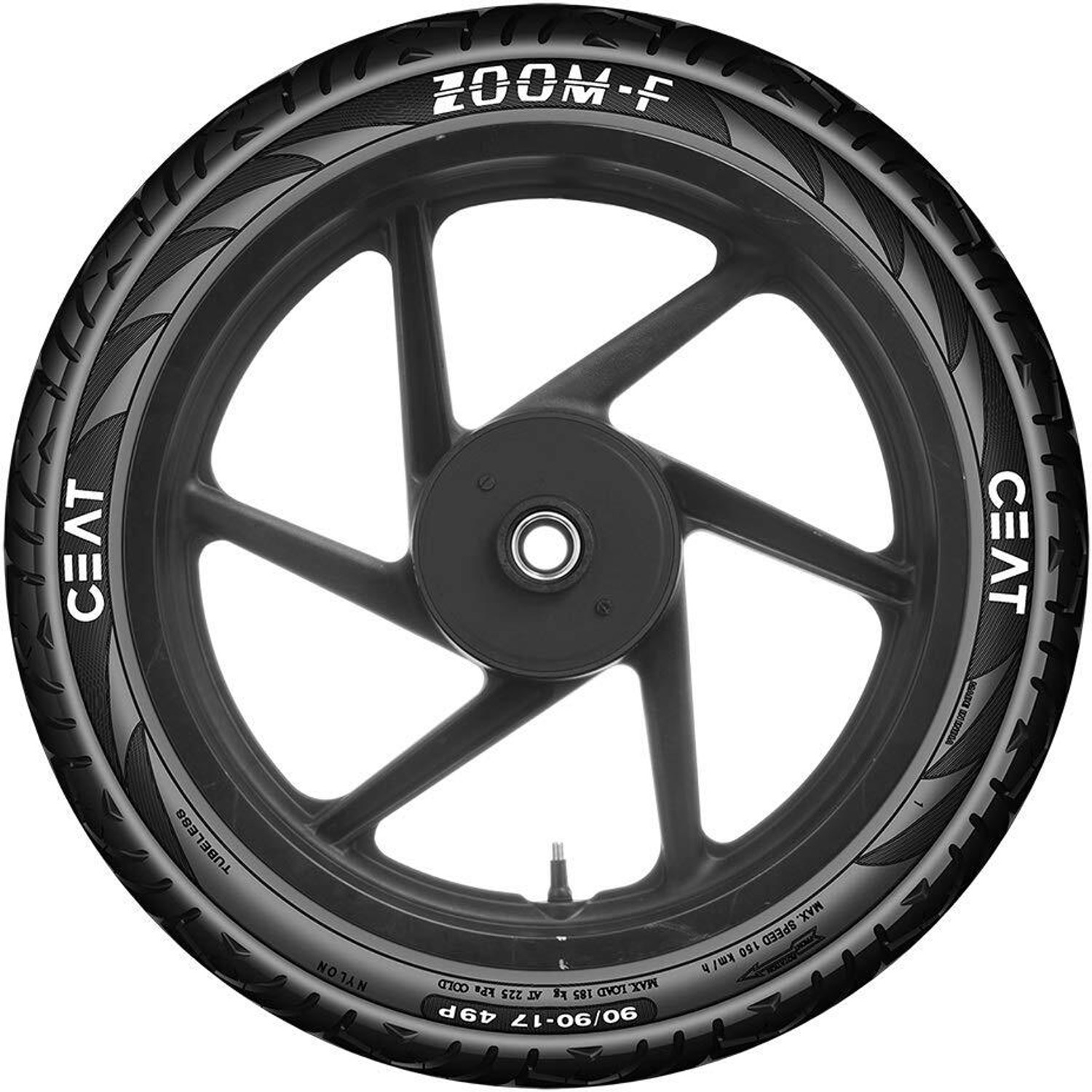 Image of CEAT ‎Zoom F 90 /90-17 Front & Rear Two Wheeler Tyre