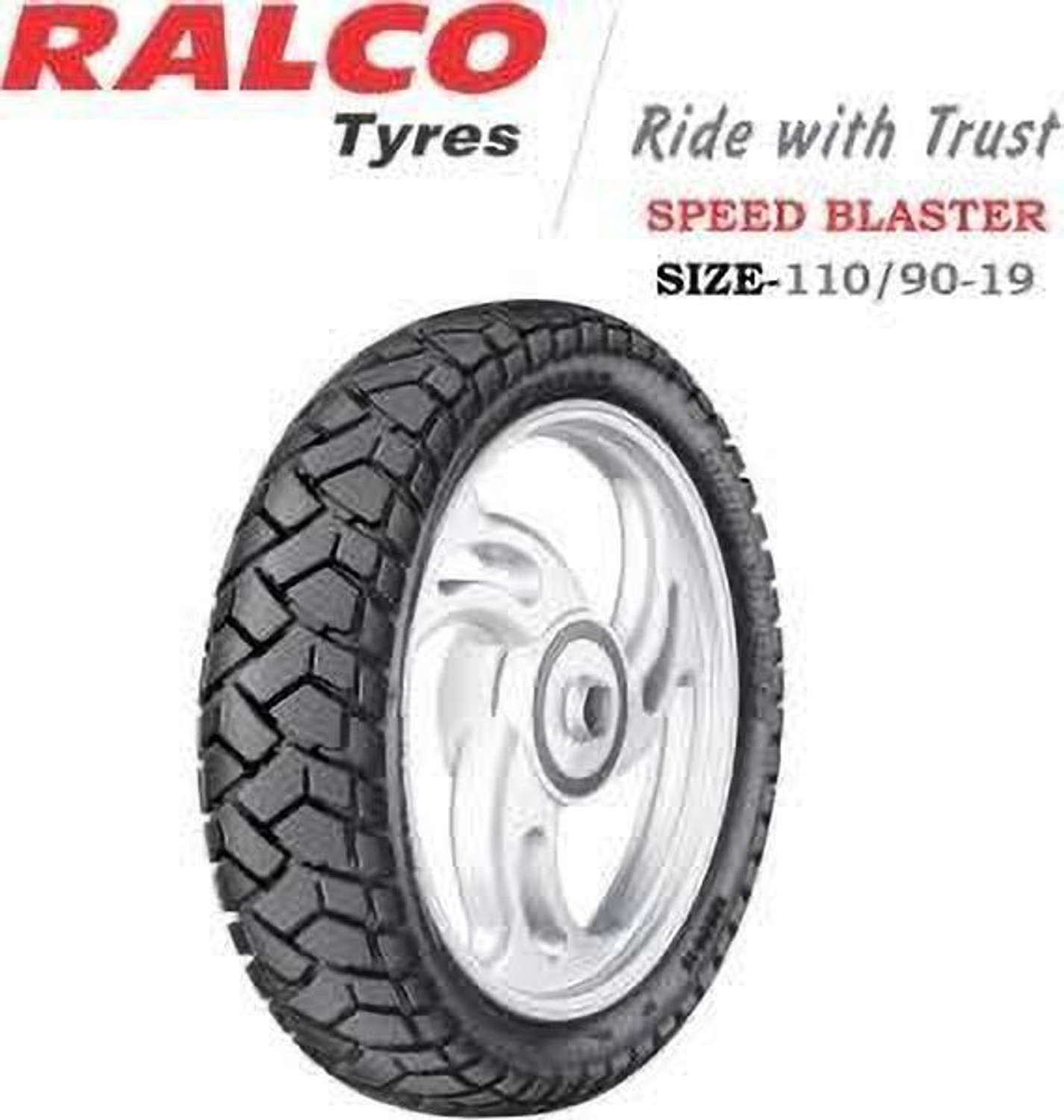 Image of Ralco 110 /90-19 110 /90-19 Rear Two Wheeler Tyre