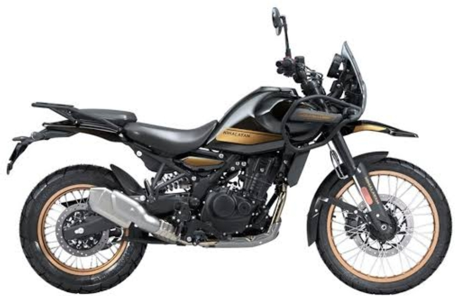 Image of CEAT 140 /80-R17 GRIPP RAD STEEL 140 /80-R17 GRIPP RAD STEEL HIMALAYAN 450 Rear Two Wheeler Tyre