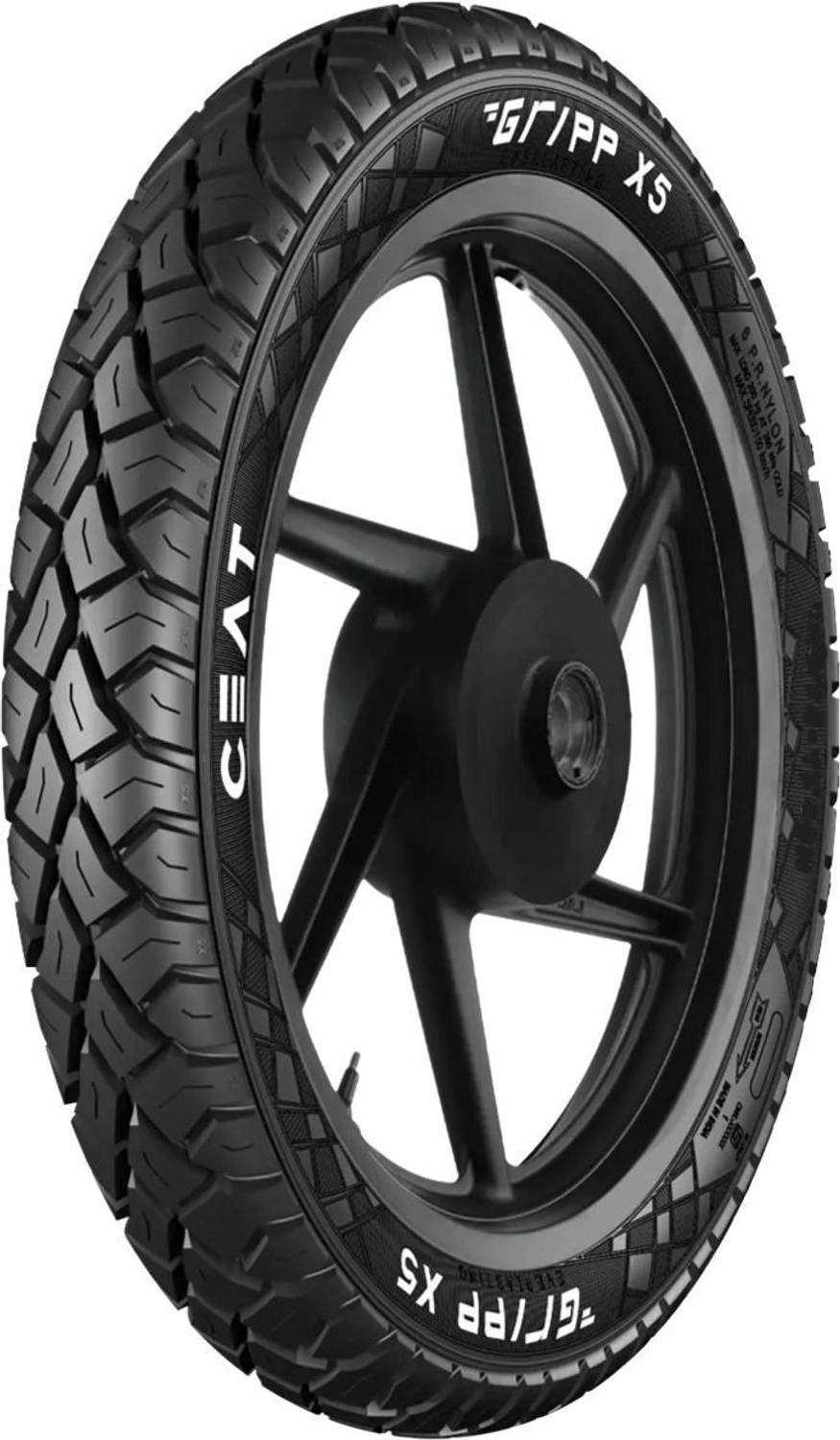 CEAT With Doorstep Installation 3.00-17 GRIPP X5 50P TUBE-TYPE
