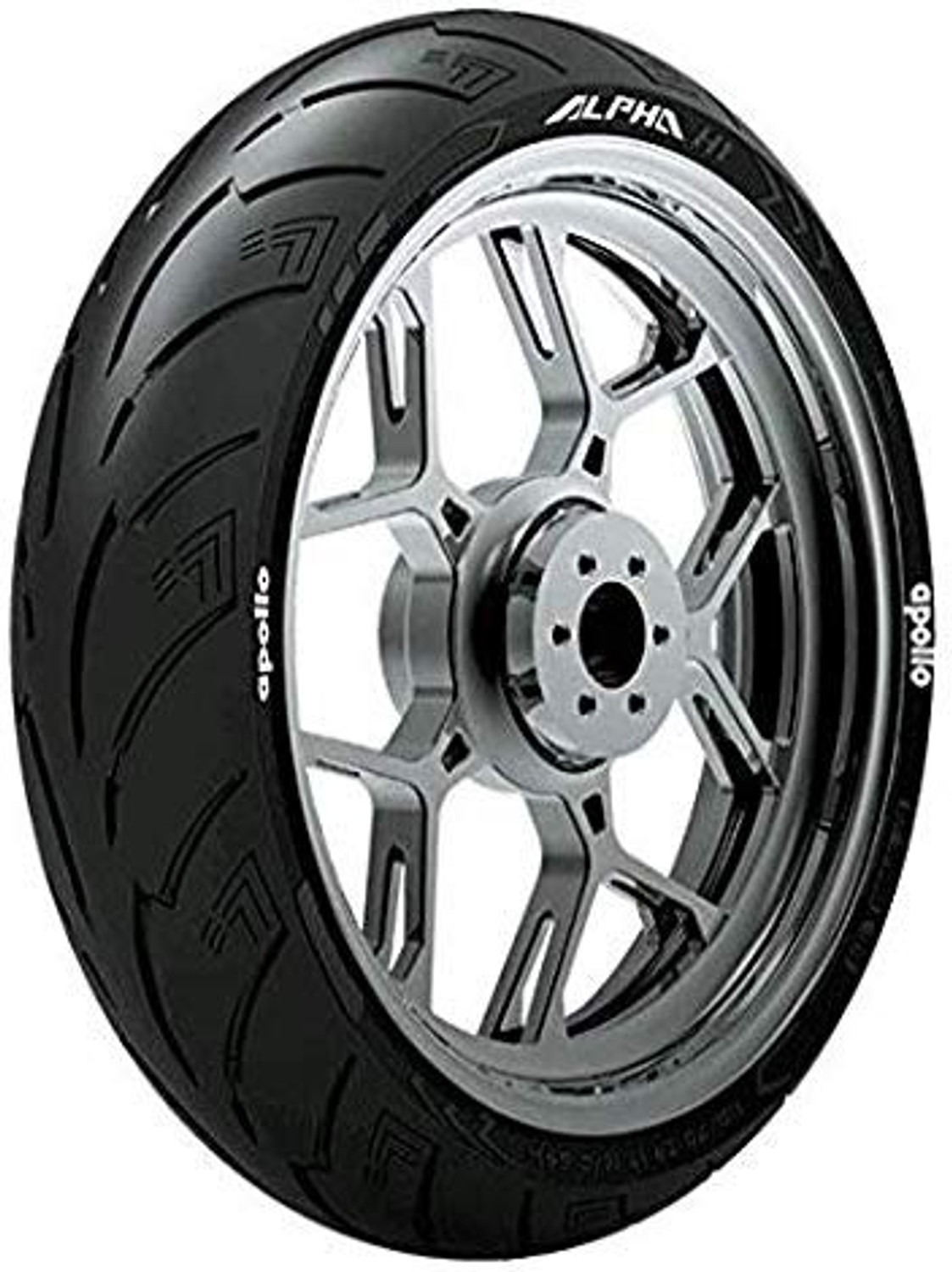 Image of Apollo ALPHA S1 130 /70 R17 62H Rear Two Wheeler Tyre