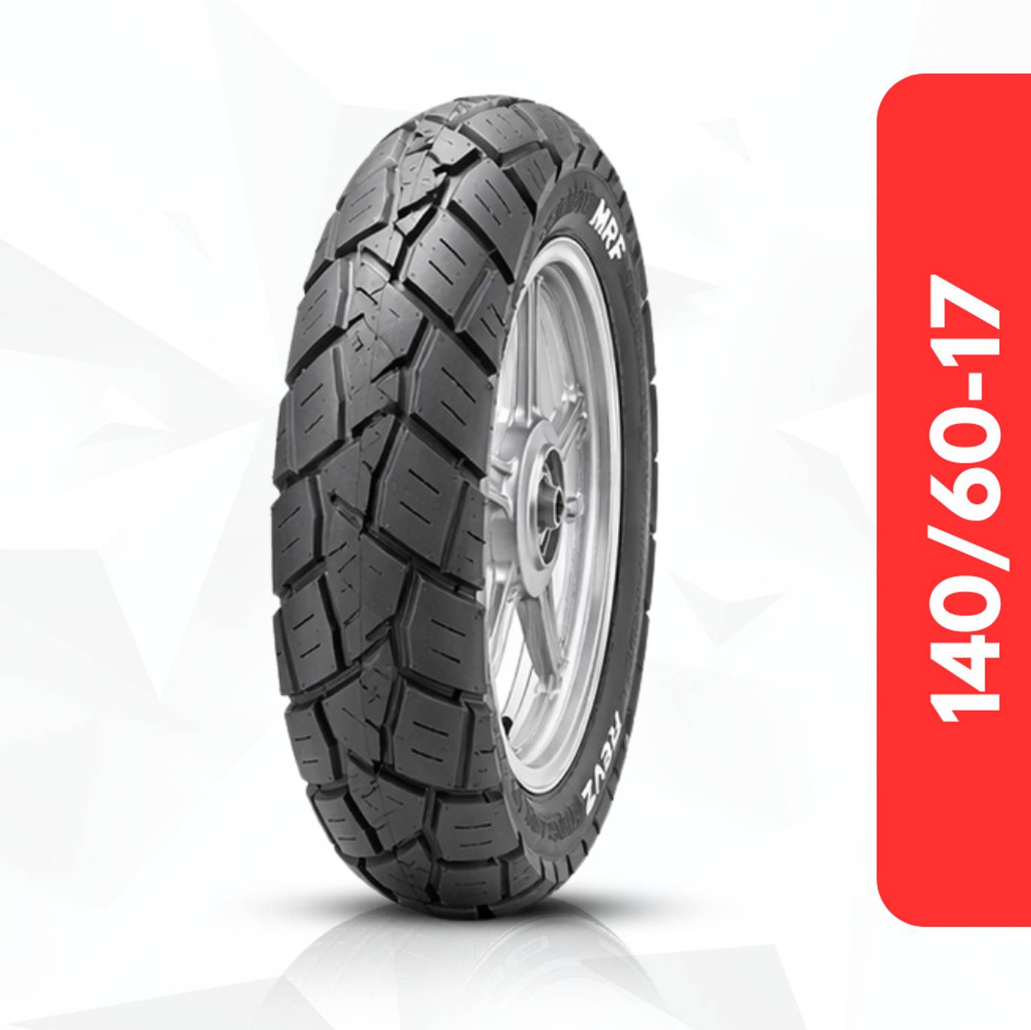 MRF 140/60 R17 63P Revz MG Rear Tubeless tyre ( NEW MODEL ) 140/60