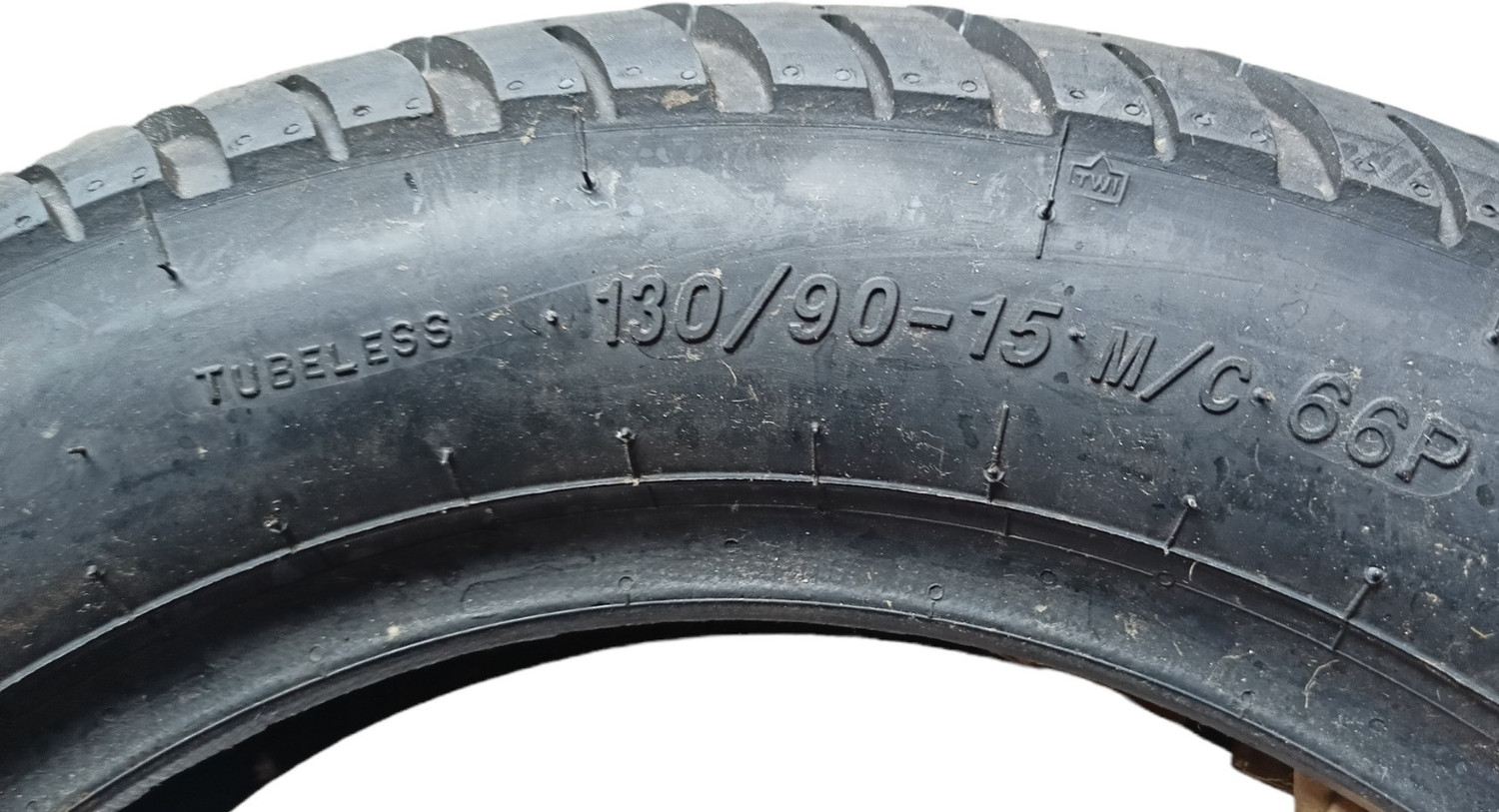 Image of MRF 130 /90 15 130 /90 15 Rear Two Wheeler Tyre
