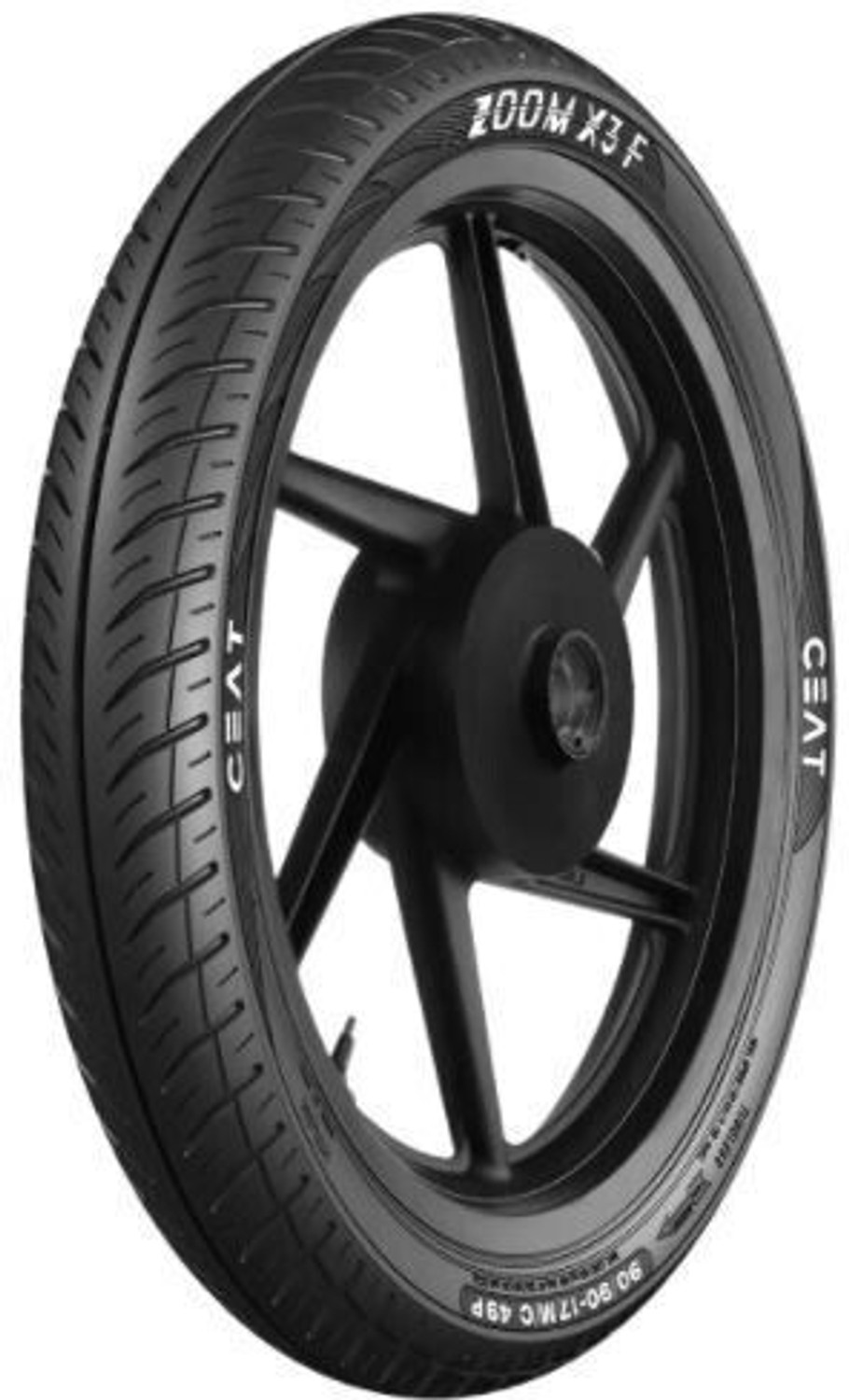 Image of CEAT Zoom X3 F 90 /90-17 Front Two Wheeler Tyre
